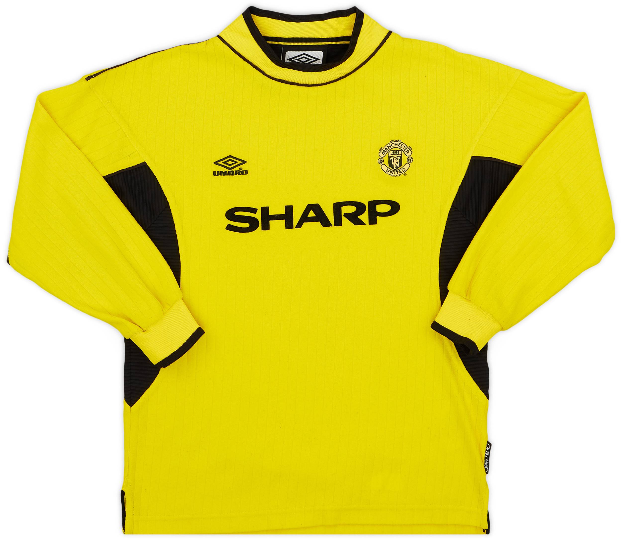1999-00 Manchester United GK Shirt - 7/10 - (L.Boys)