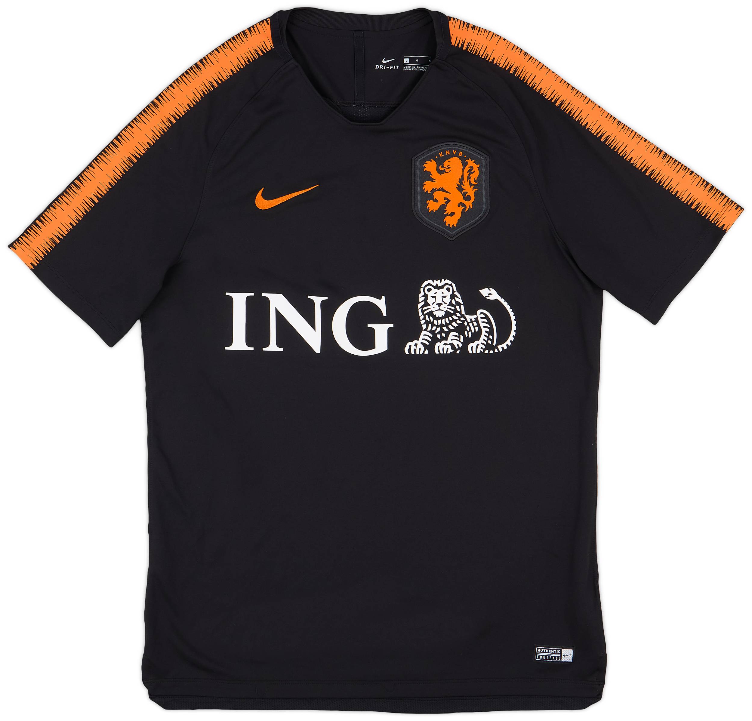 2018-19 Netherlands Nike Training Shirt - 9/10 - (L)