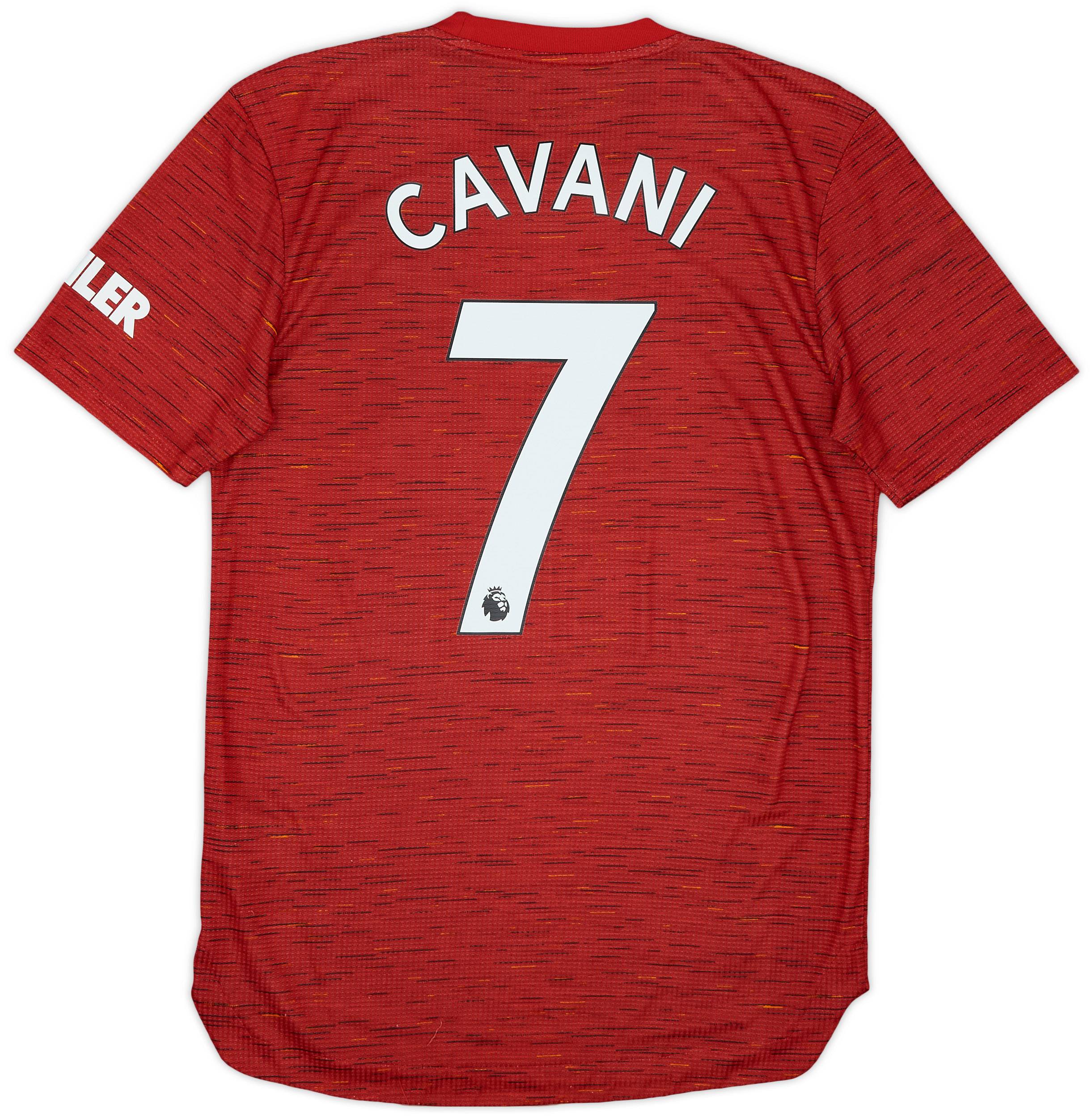 2020-21 Manchester United Authentic Home Shirt Cavani #7 7/10 (S)