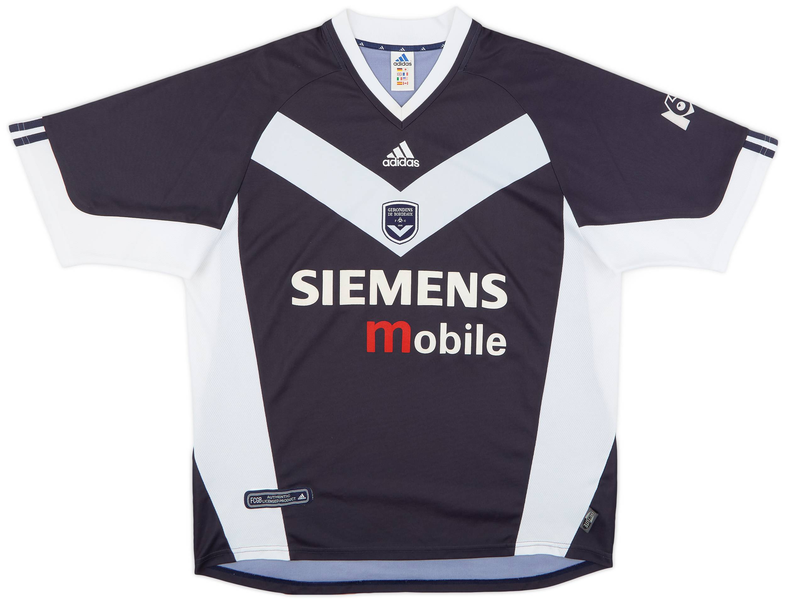 2001-03 Bordeaux Home Shirt - 6/10 - (XL)