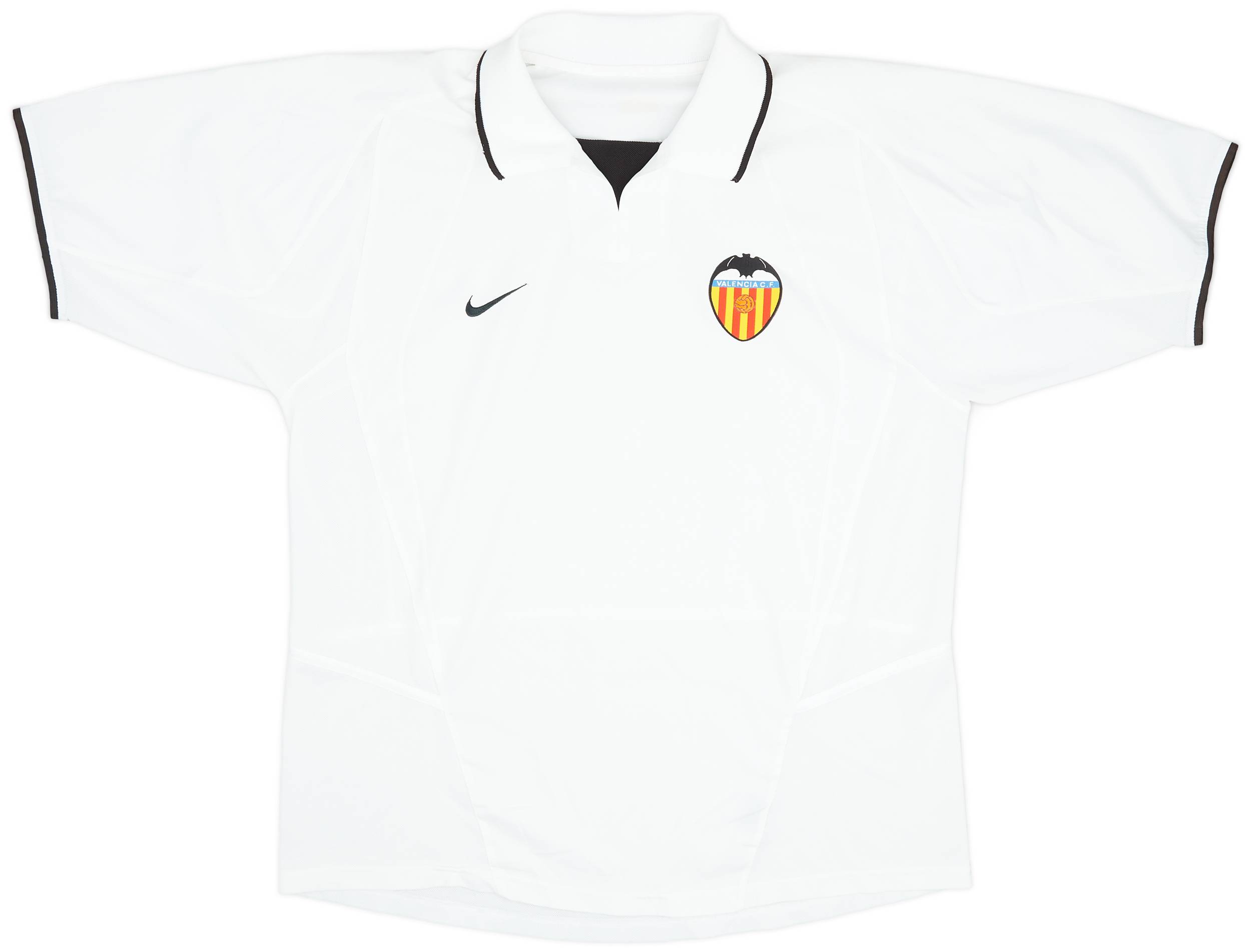 2002-03 Valencia Home Shirt - 9/10 - (XL)