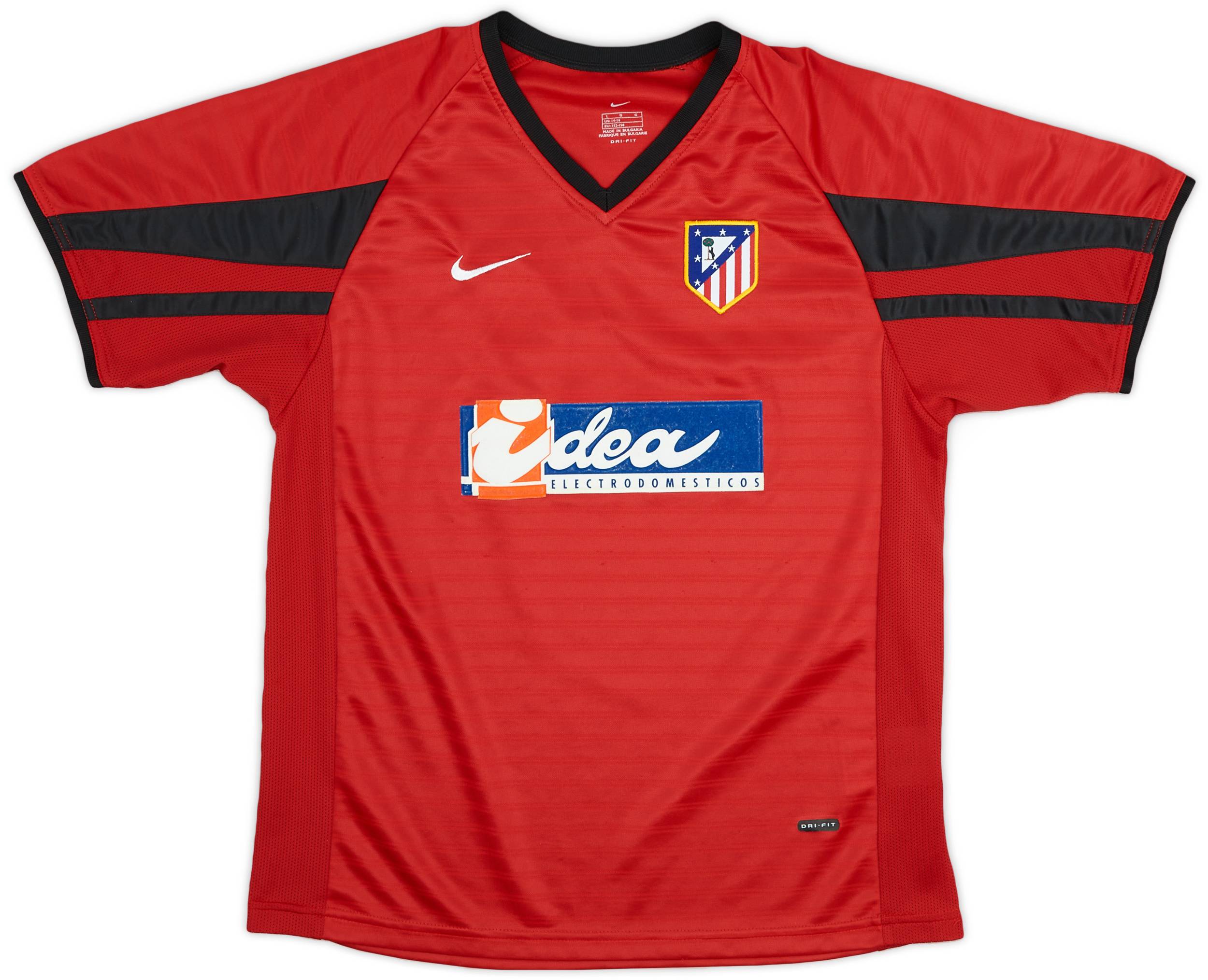 2001-02 Atletico Madrid Away Shirt - 8/10 - (L.Boys)