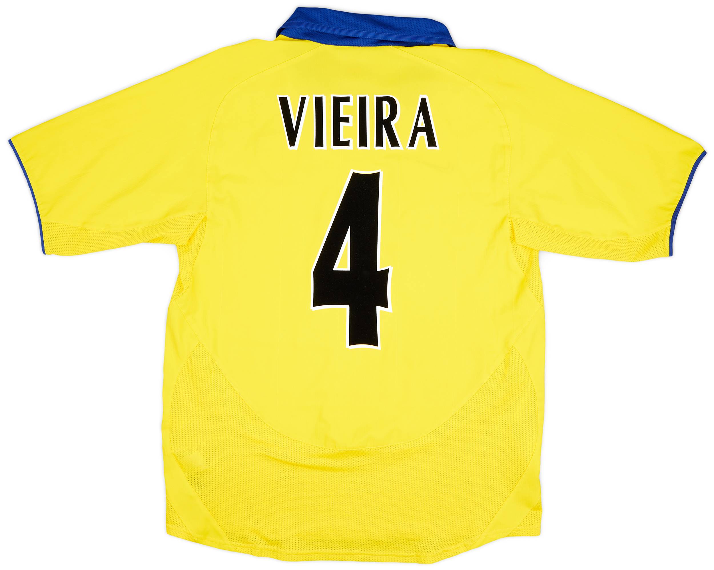2003-05 Arsenal Away Shirt Vieira #4 - 7/10 - (M)