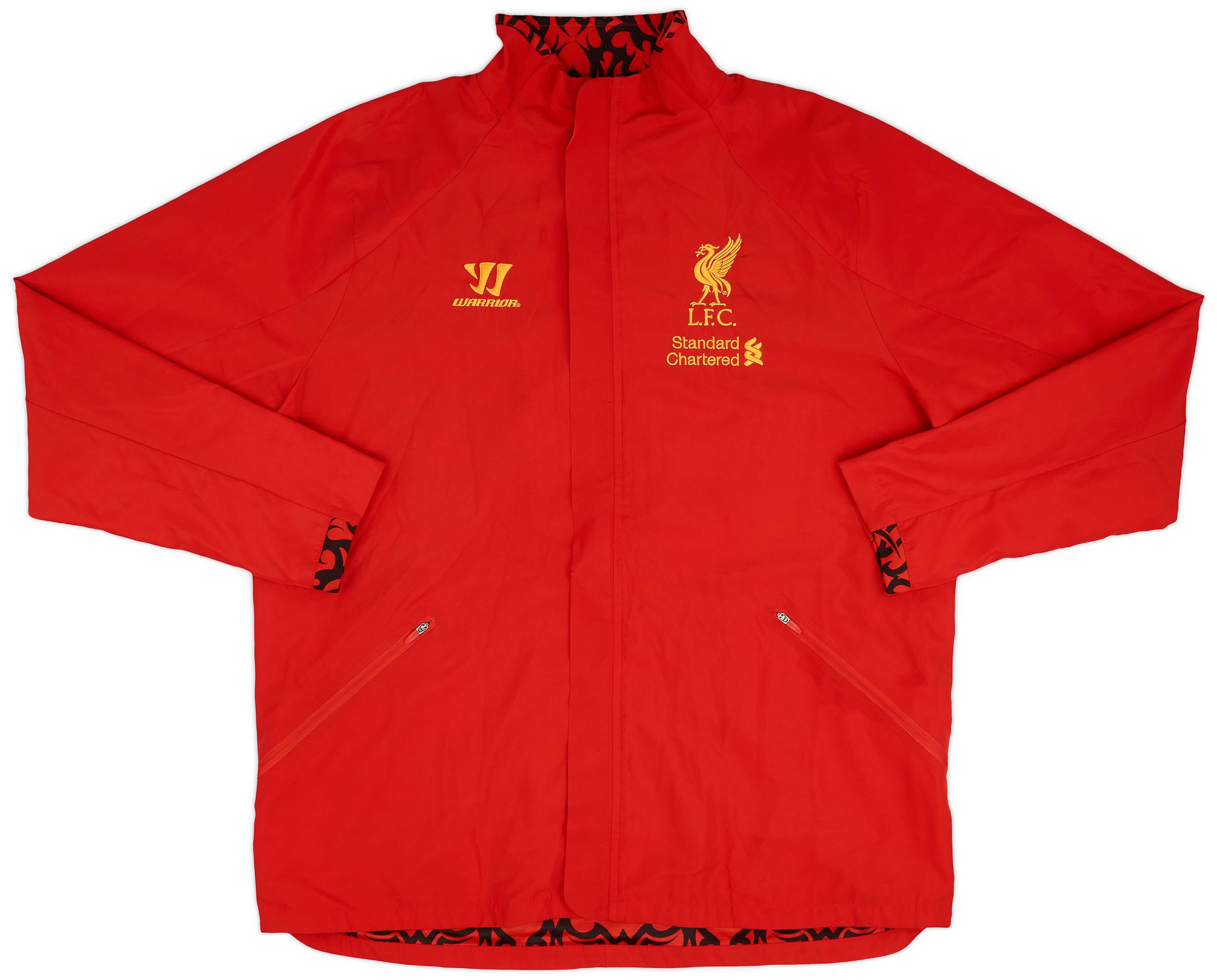 Liverpool FC Warrior 12-13ジャケット Mサイズ 2012-13 Liverpool Warrior Track Jacket - 8/10 - (XL.Boys)