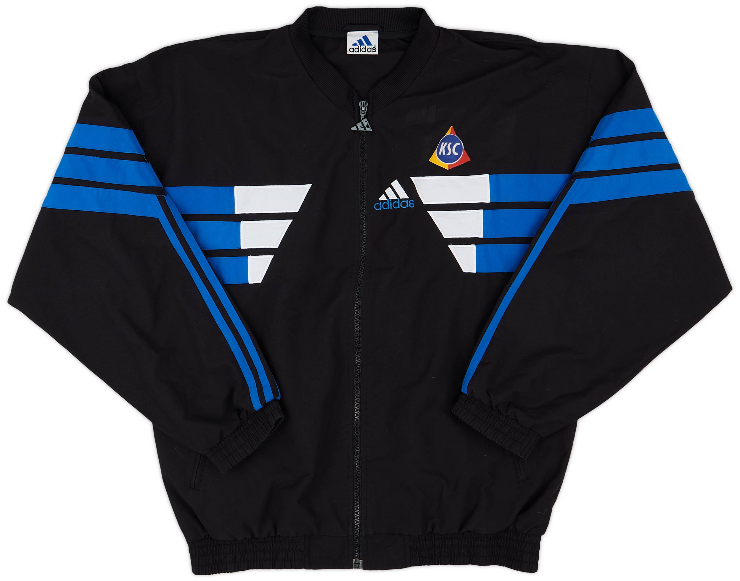 1998-99 Karlsruher adidas Track Jacket - 9/10 - (M)