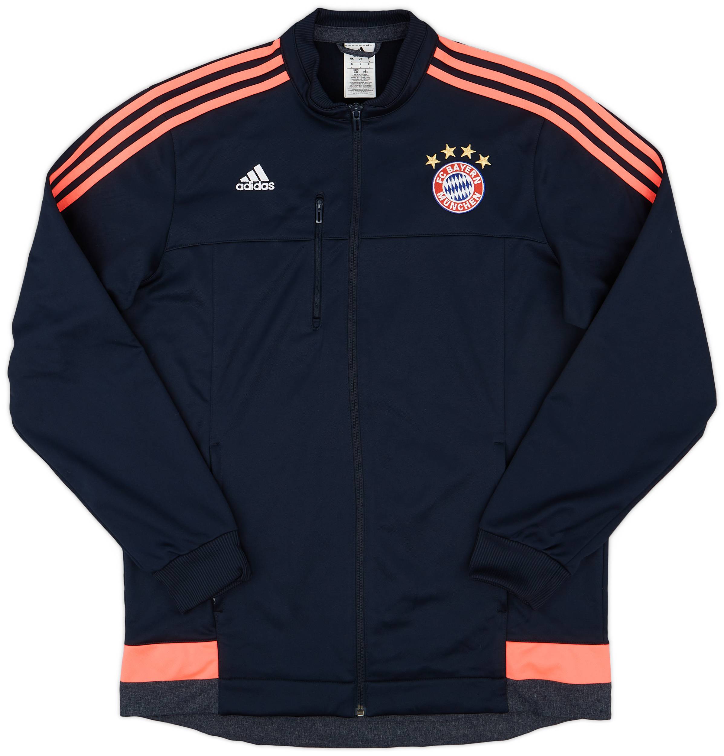 2015-16 Bayern Munich adidas Anthem Jacket - 9/10 - (L)