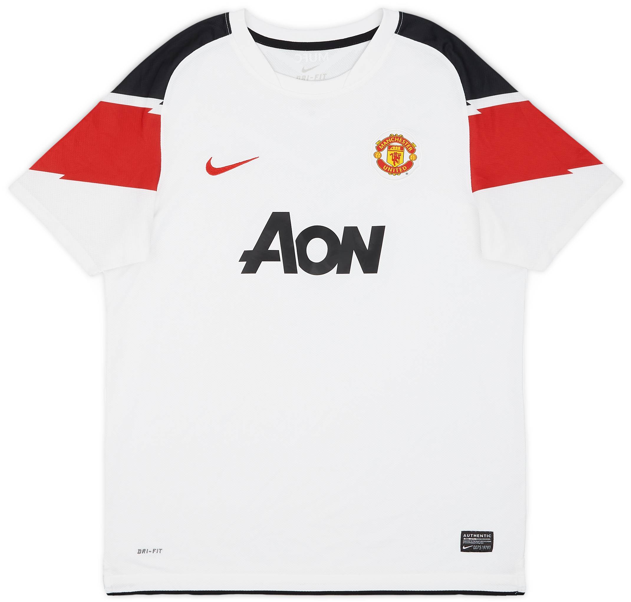 2010-12 Manchester United Away Shirt - 9/10 - (XL.Boys)