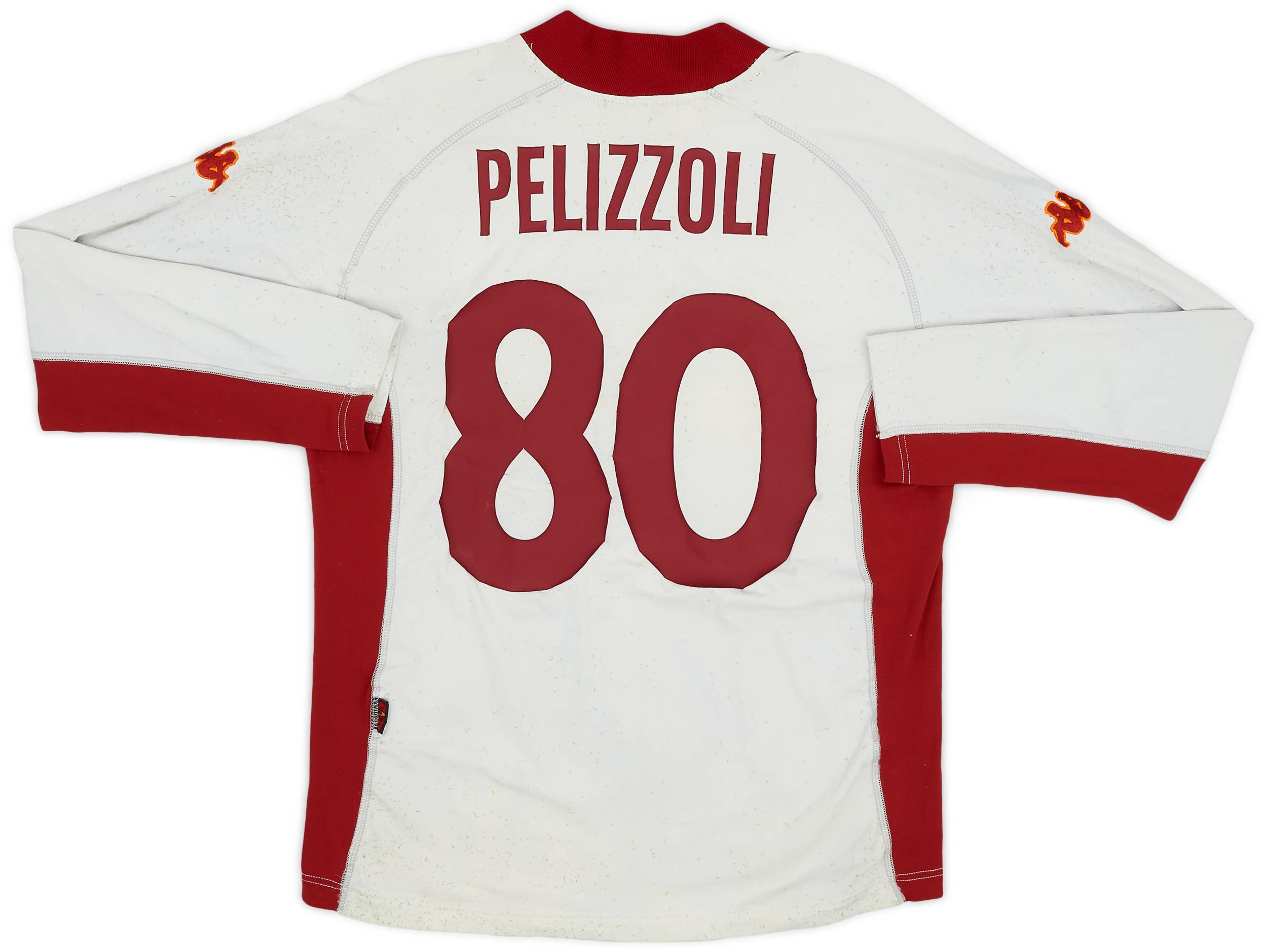 2001-02 Roma Away/GK L/S Shirt Pelizzoli #80 - 4/10 - (XXL)