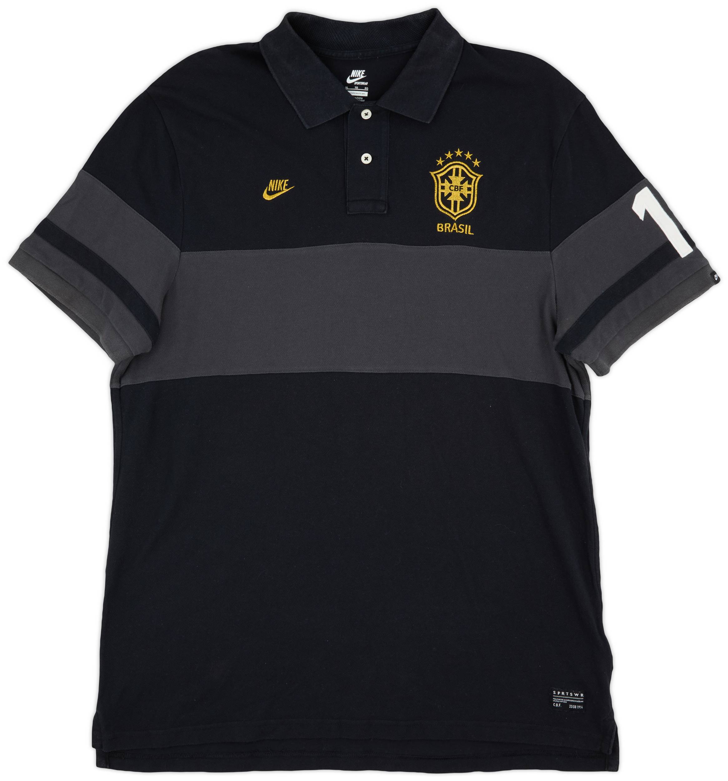 2011-12 Brazil Nike Polo Shirt - 8/10 - (XL)