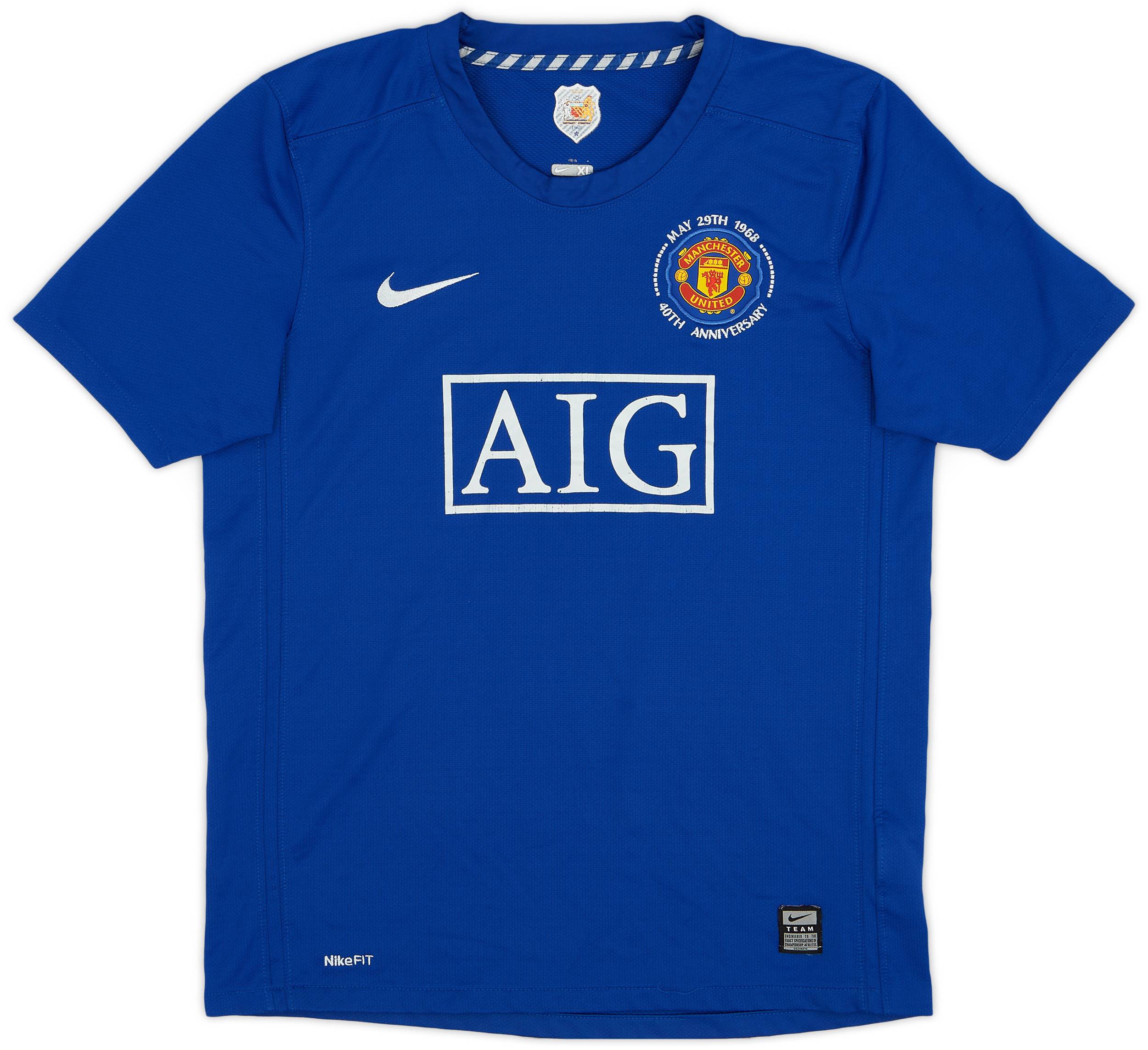 2008-09 Manchester United Third Shirt - 6/10 - (XL.Boys)