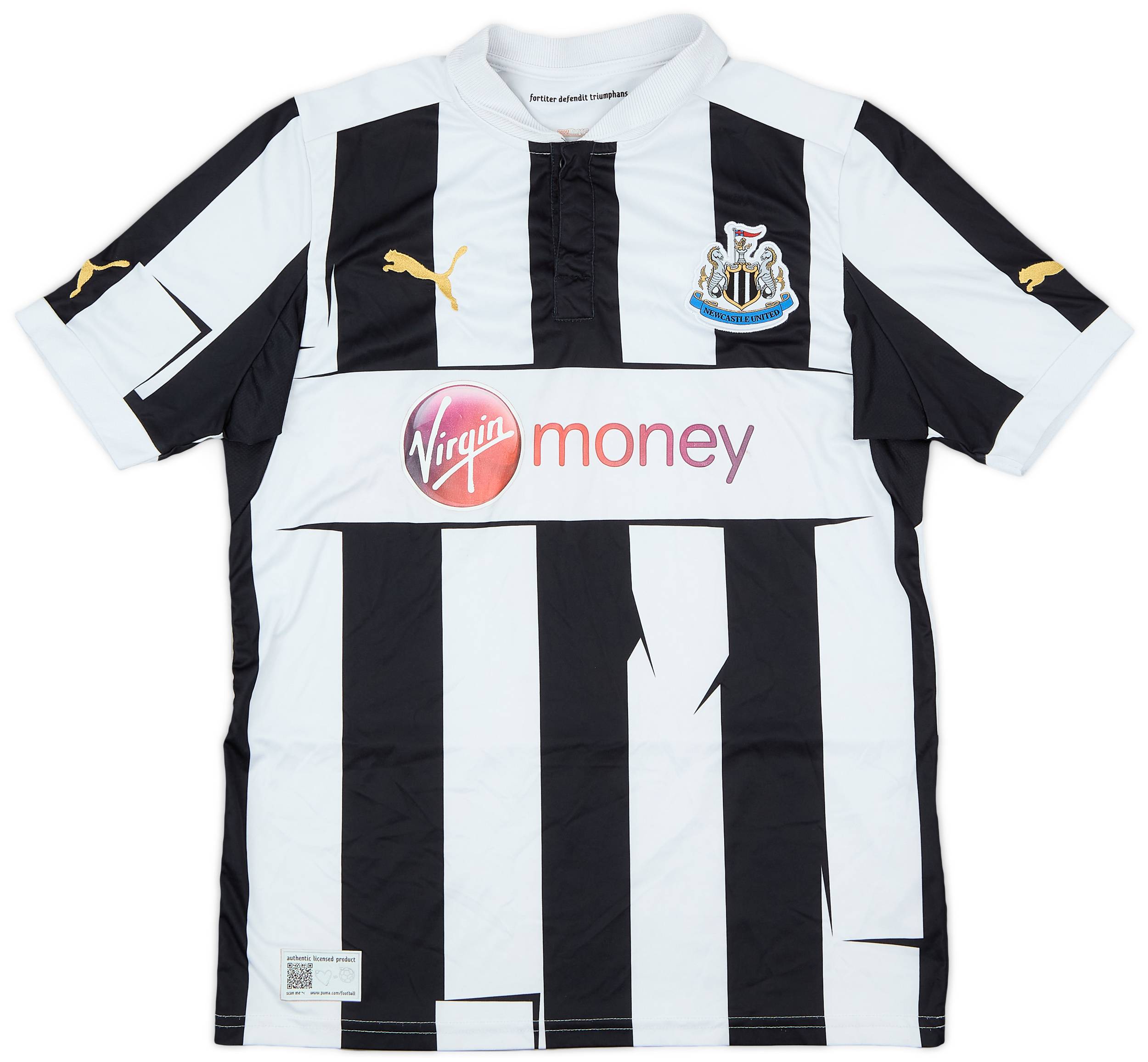 2012-13 Newcastle Home Shirt - 7/10 - (XL.Boys)