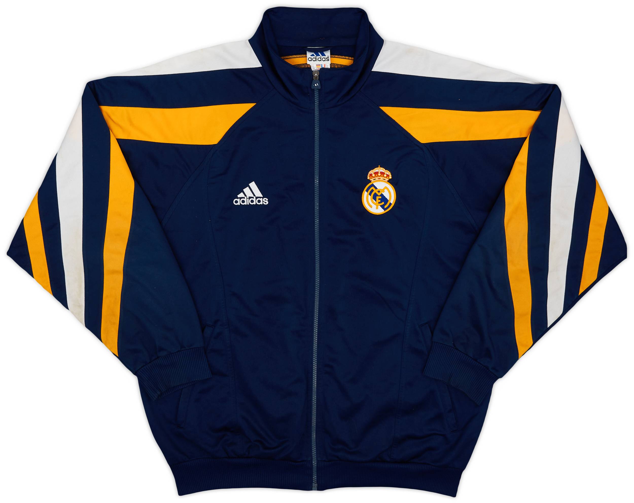 1998-99 Real Madrid adidas Track Jacket - 7/10 - (L/XL)