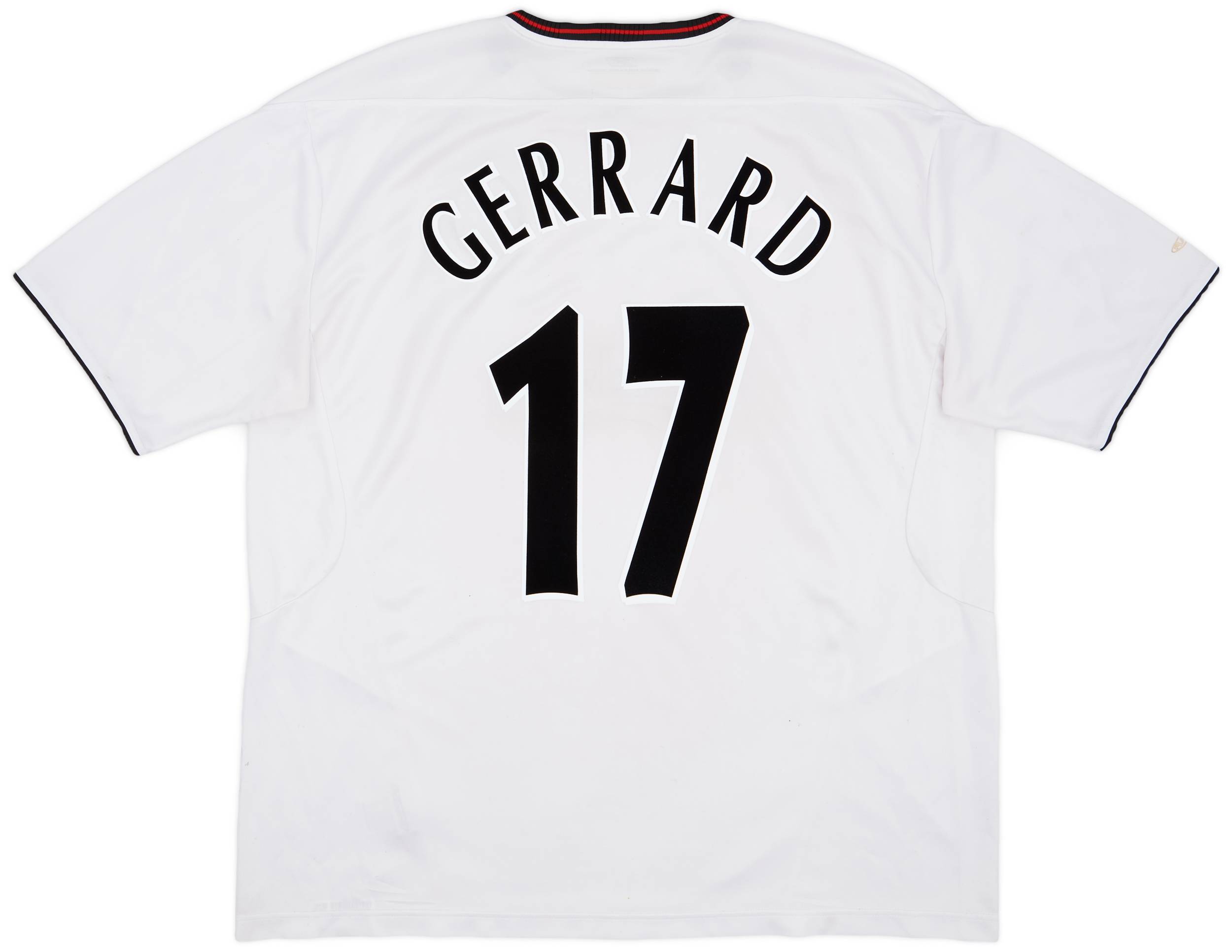 2003-04 Liverpool Away Shirt Gerrard #17 - 5/10 - (XXL)