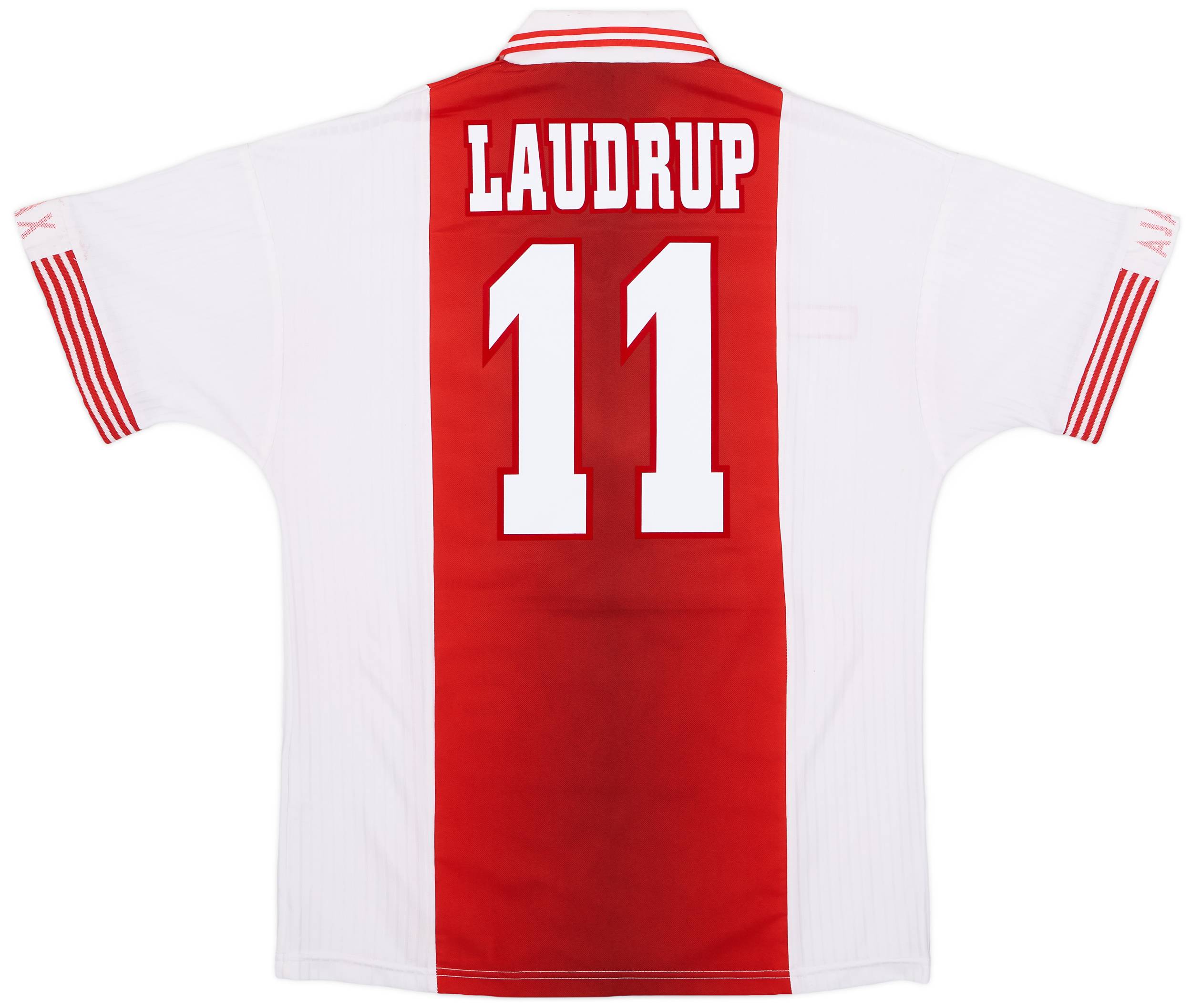 1997-98 Ajax Home Shirt Laudrup #11 - 8/10 - (M)