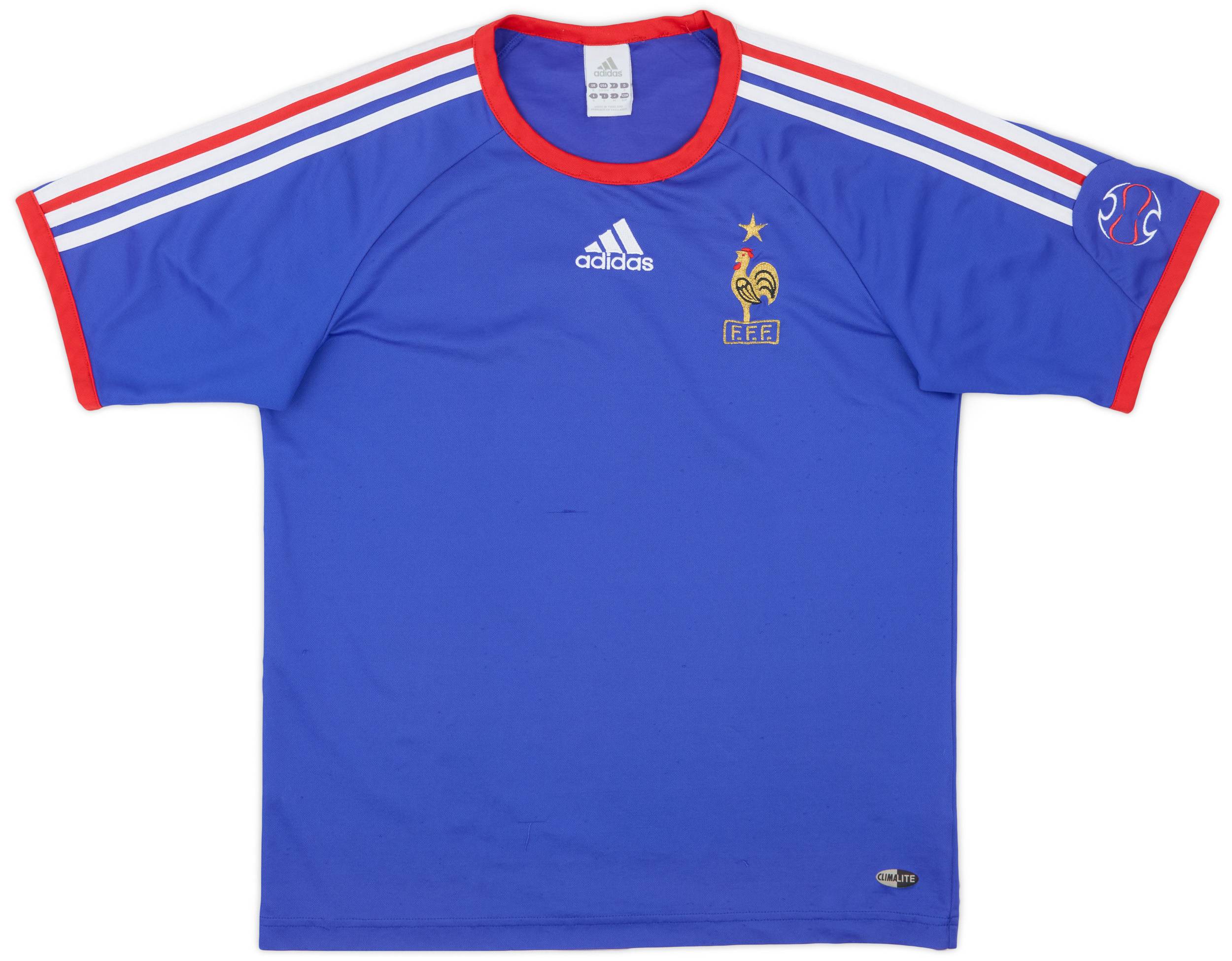 2006 adidas フランス代表 ユニフォーム サッカーシャツ adidasフランス代表2006ユニフォーム FIFAワールドカップ