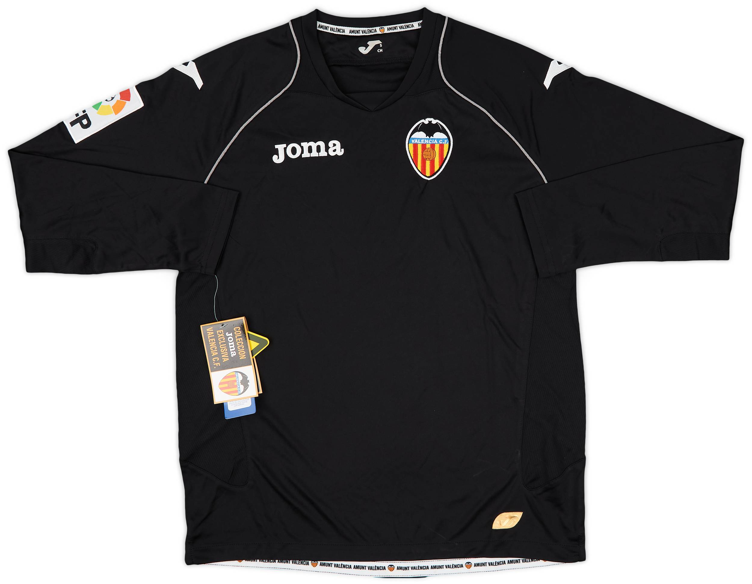 2011-12 Valencia Away L/S Shirt (S)