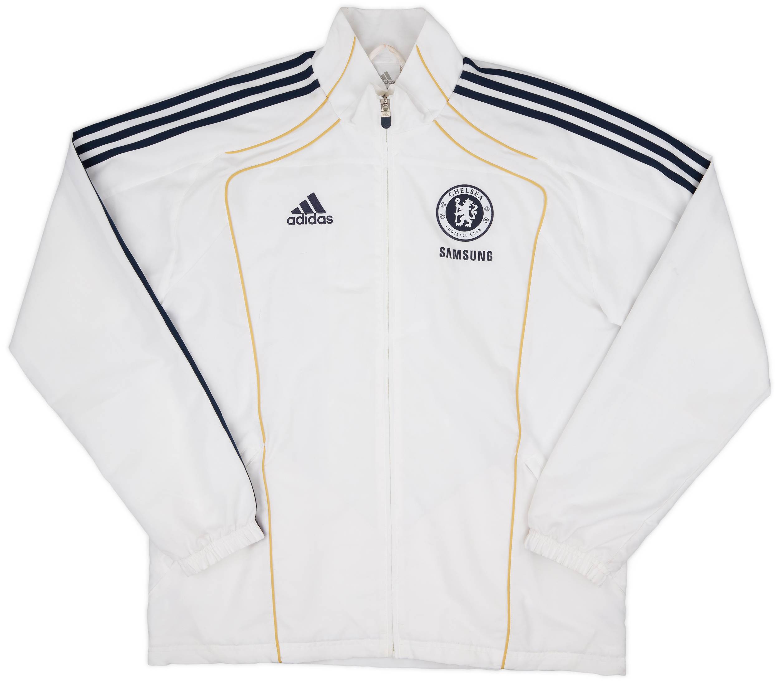 2010-11 Chelsea adidas Track Jacket - 7/10 - (L/XL)