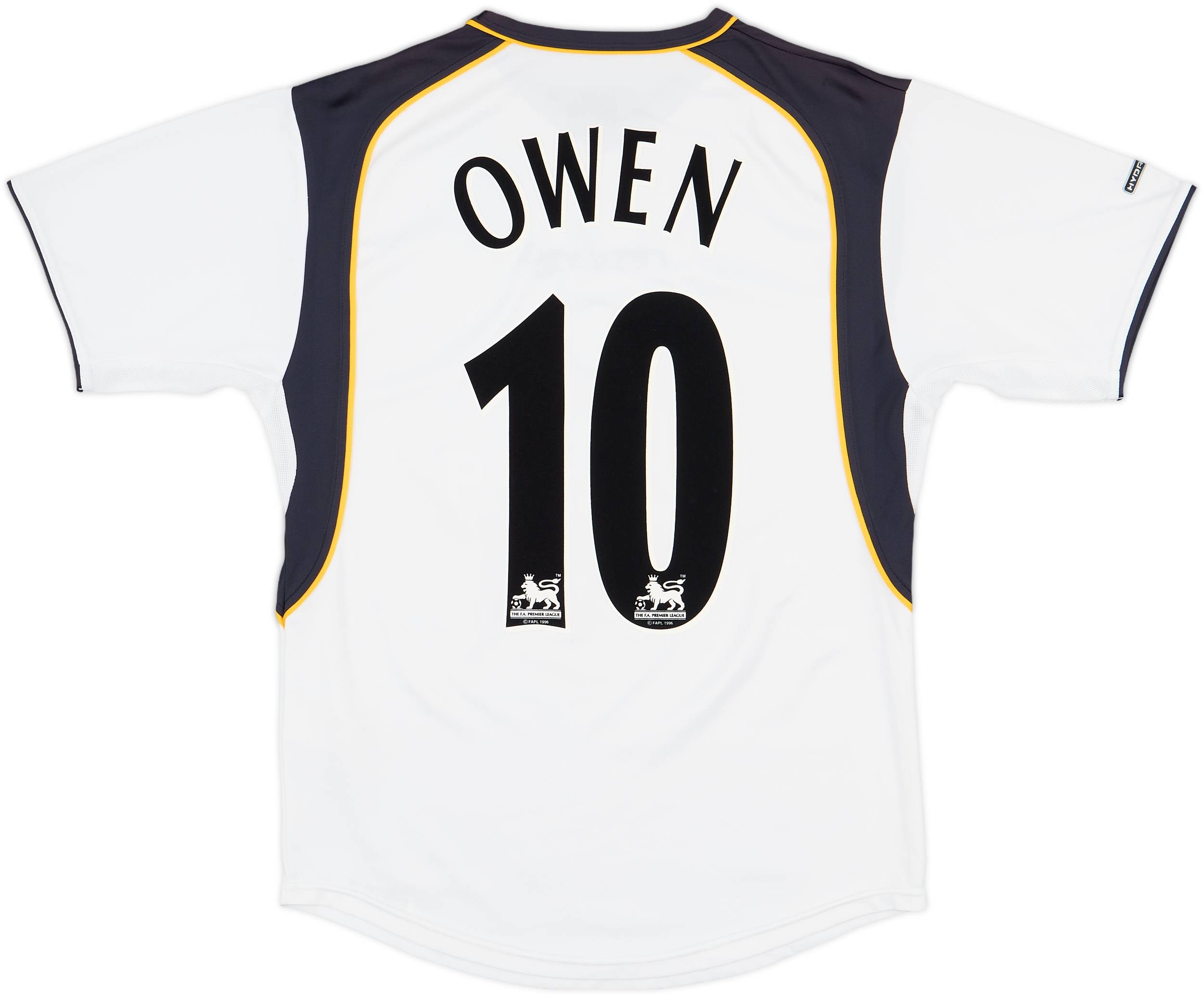 2001-03 Liverpool Away Shirt Owen #10 - 8/10 - (S)