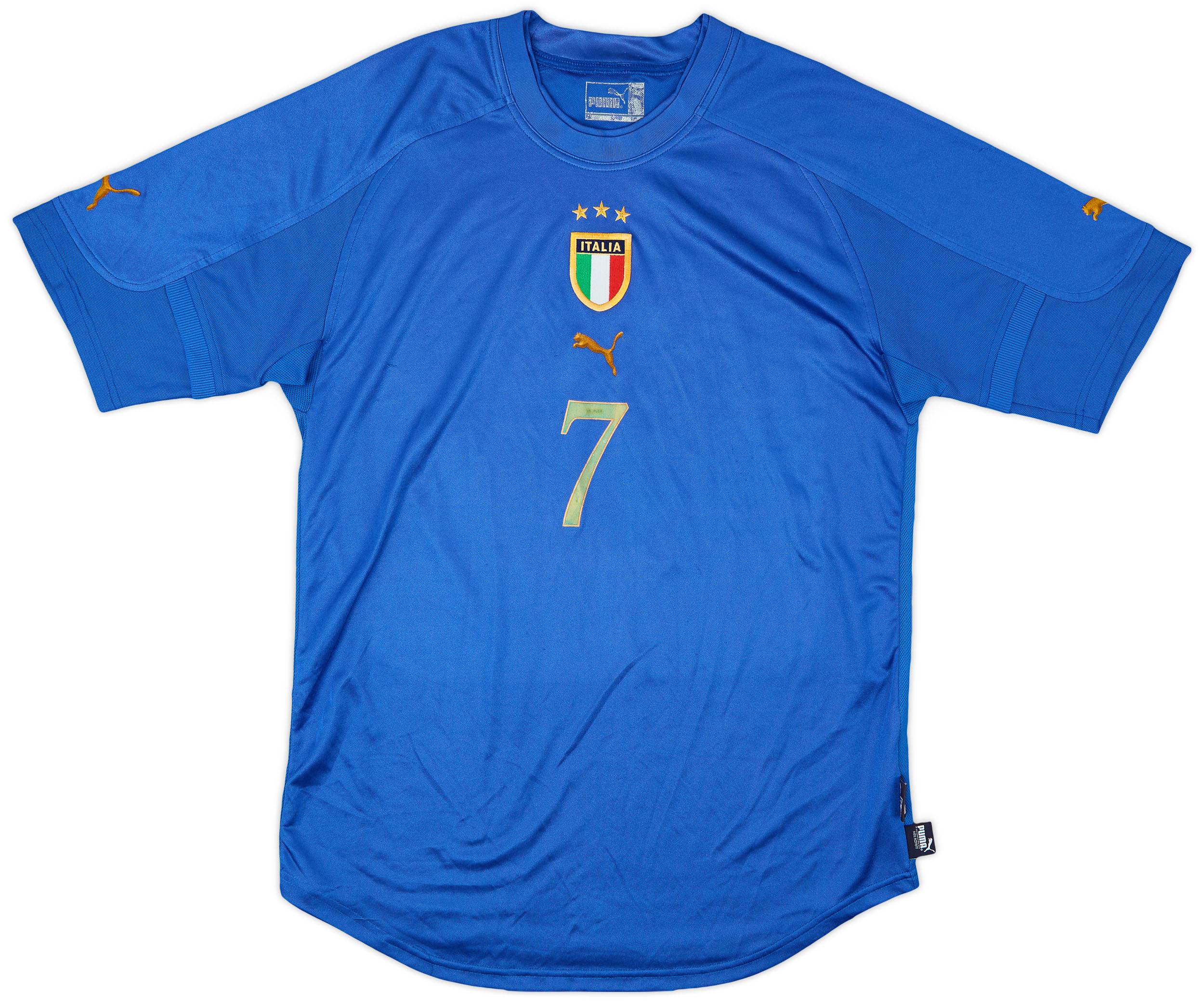 2004-06 Italy Home Shirt Del Piero #7 - 5/10 - (L)