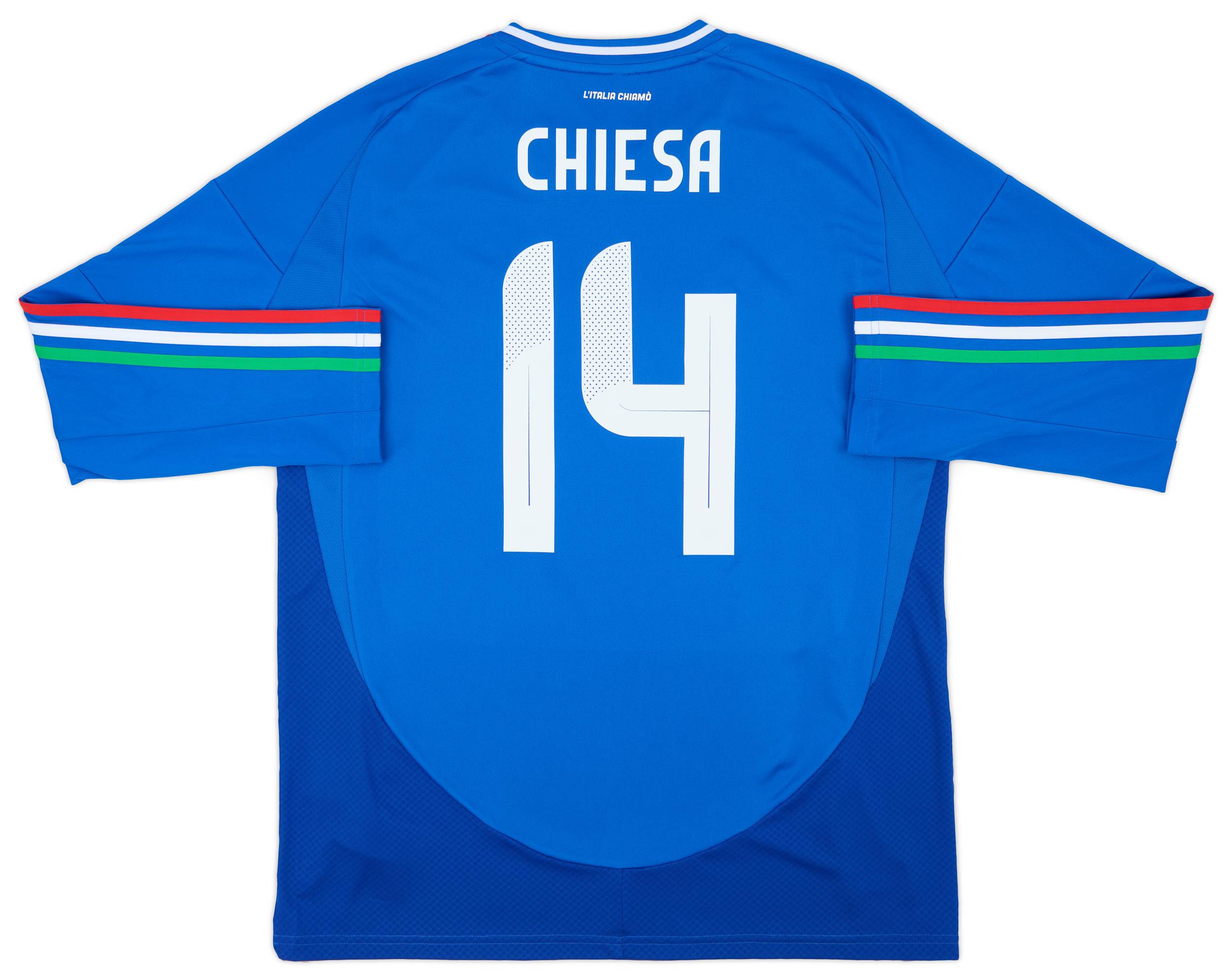 2024-25 Italy Home L/S Shirt Chiesa #14