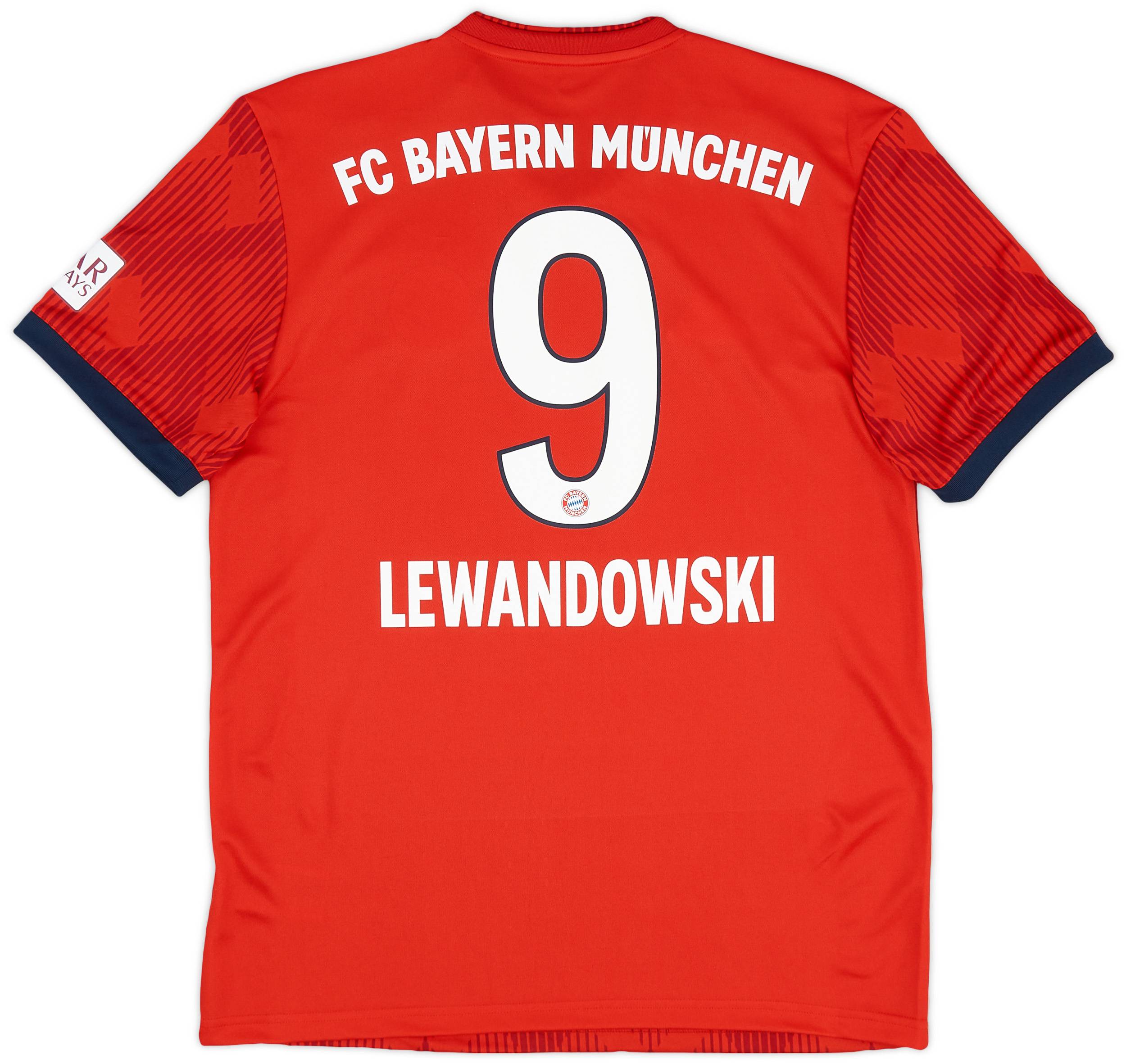 2018 19 Bayern Munich Home Shirt Lewandowski 9 M