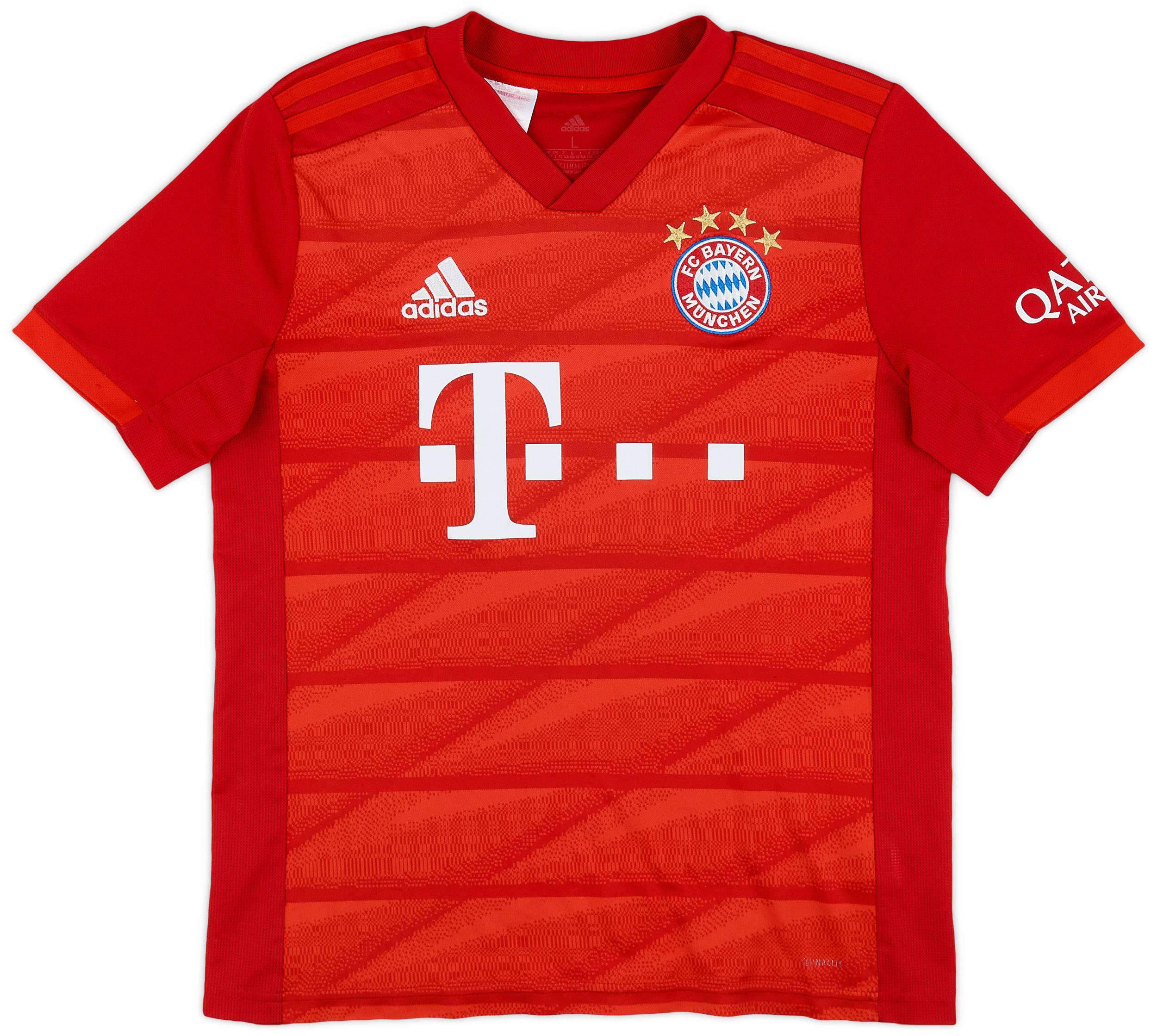 2019-20 Bayern Munich Home Shirt - 8/10 - (L.Boys)