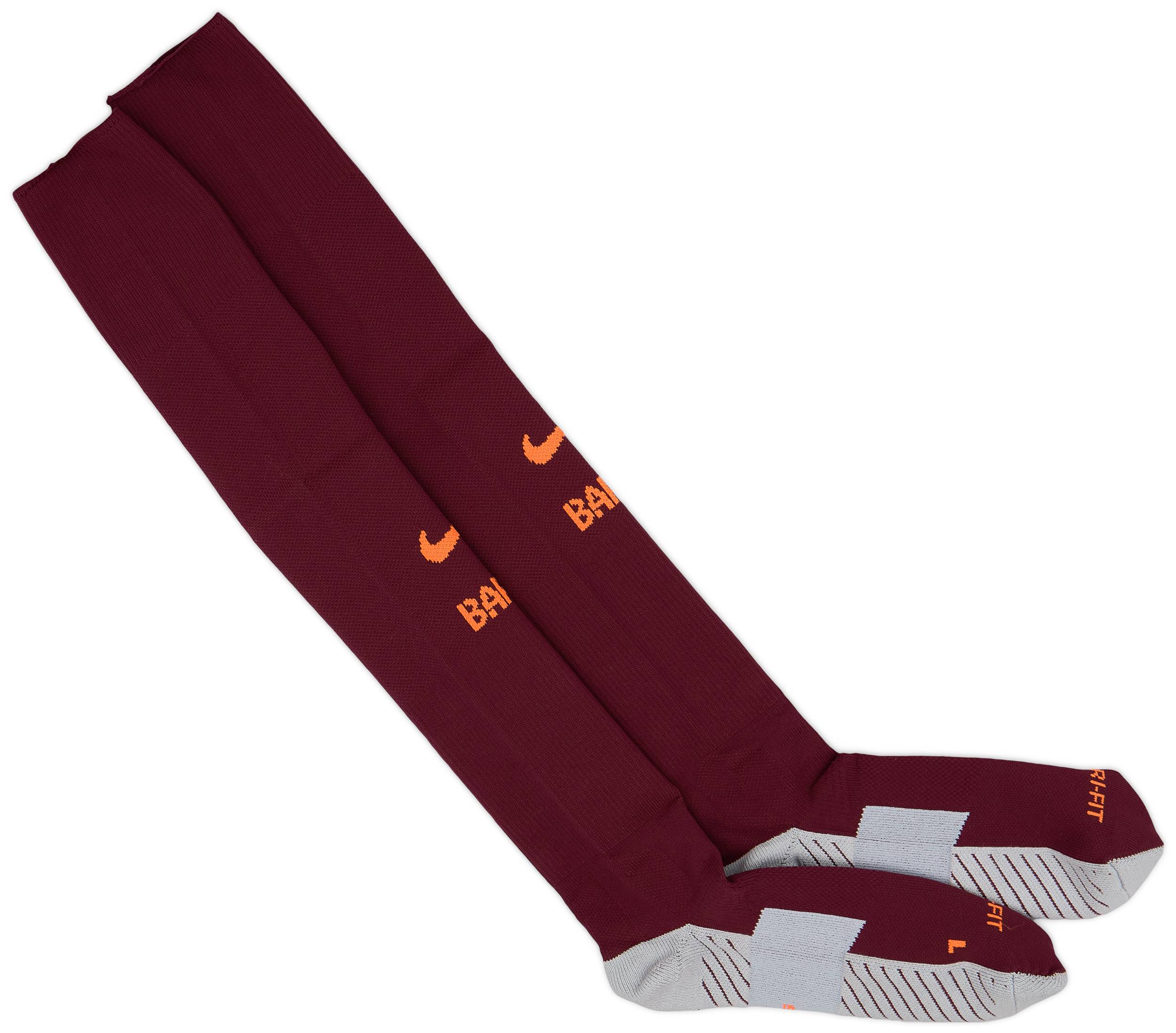 2017-18 Barcelona Third Socks