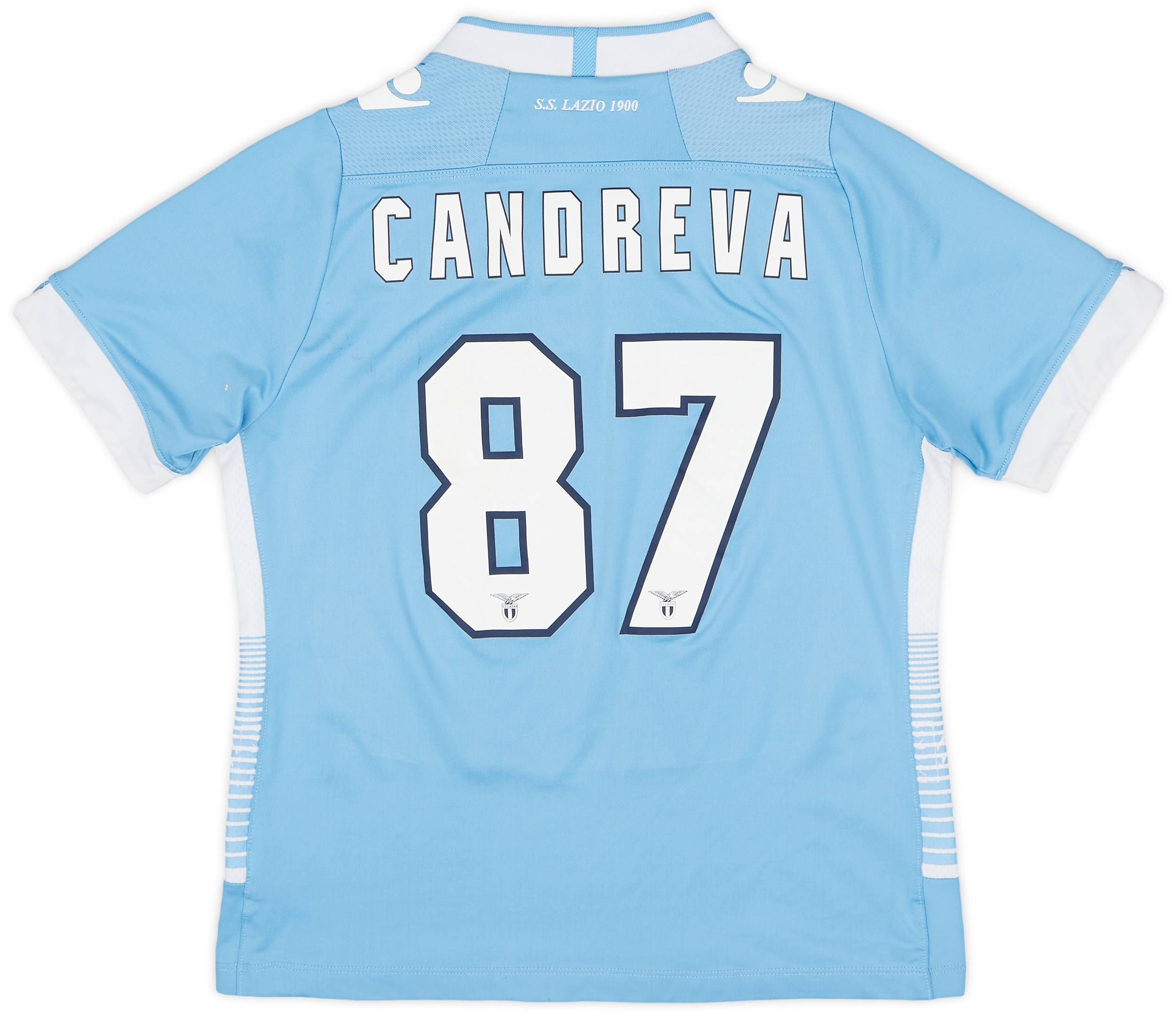2012-13 Lazio Home Shirt Candreva #87 - 7/10 - (S.Boys)