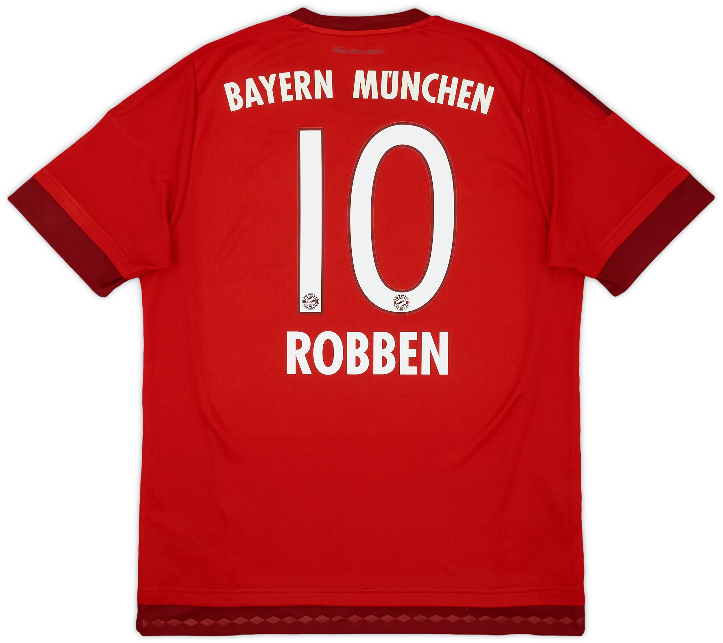 2015-16 Bayern Munich Home Shirt Robben #10 - 7/10 - (L)