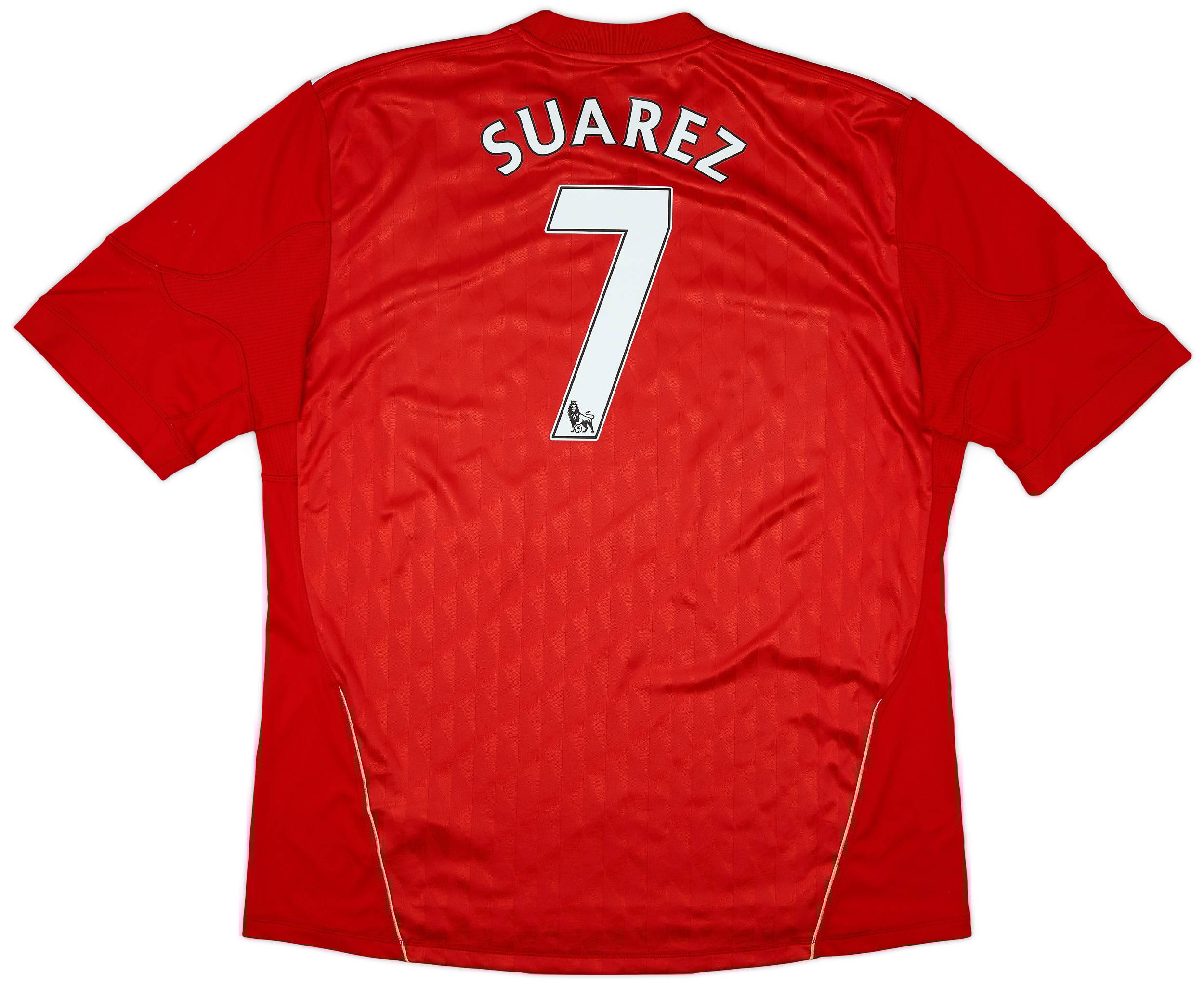 2010-12 Liverpool Home Shirt Suarez #7 - 5/10 - (XXL)