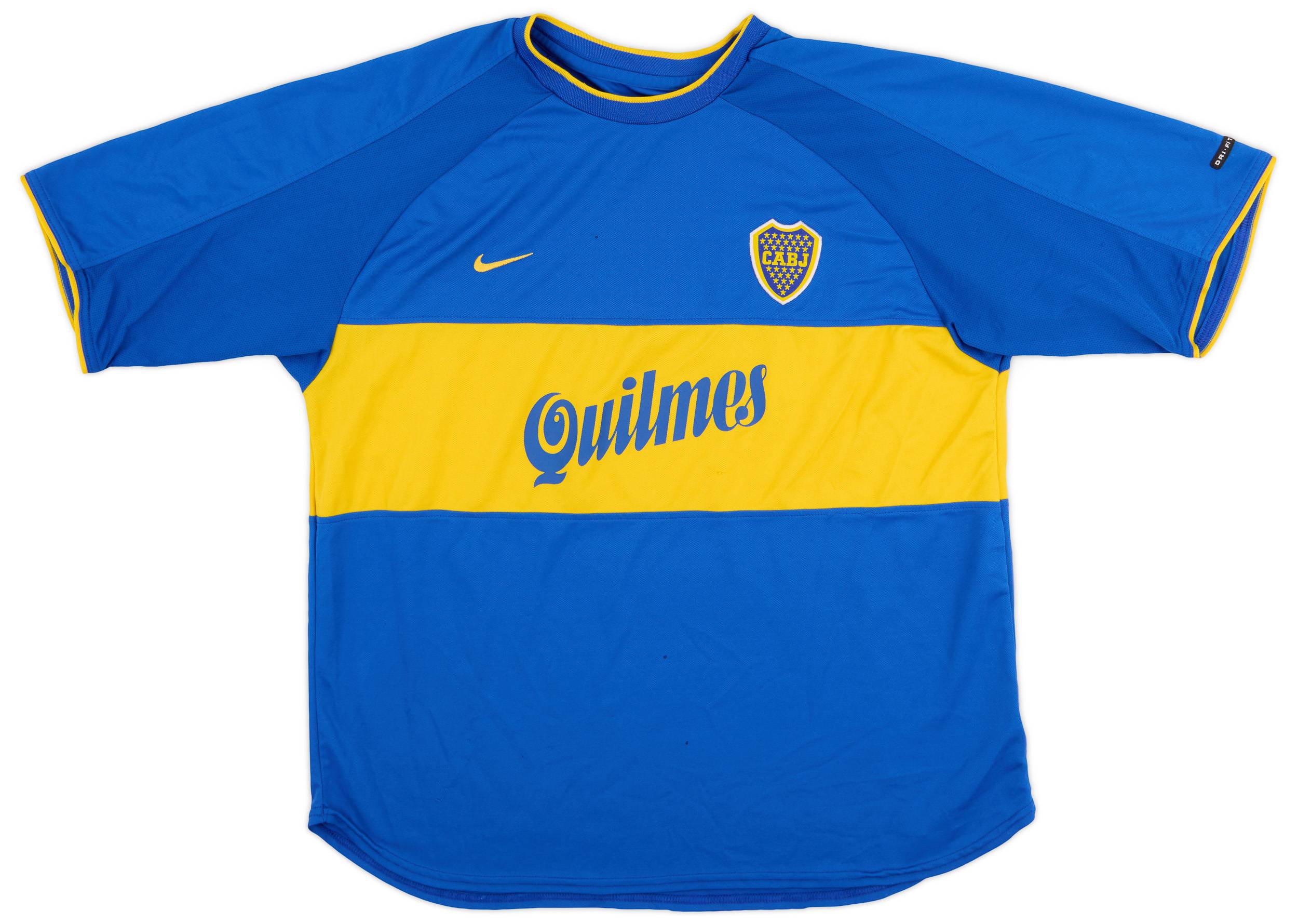 2000-01 Boca Juniors Home Shirt - 6/10 - (XL)