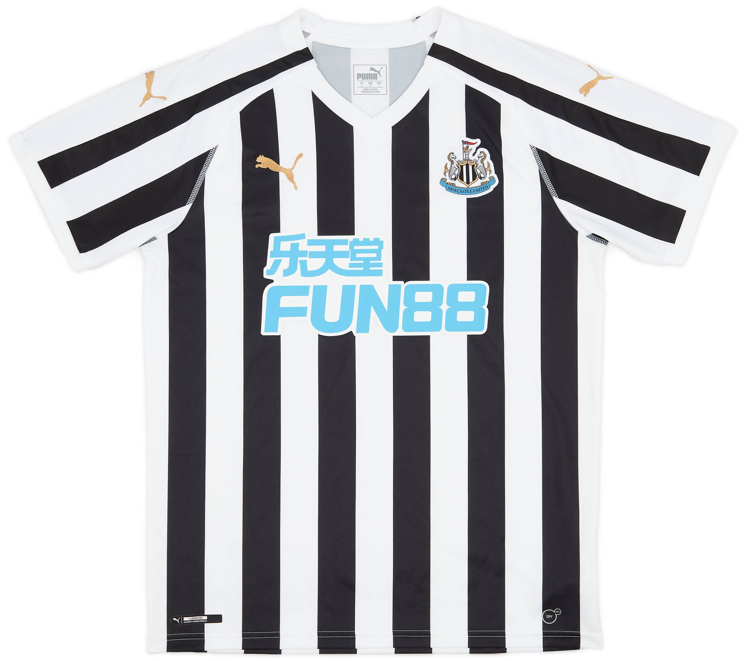 2018-19 Newcastle Home Shirt - 6/10 - (L)