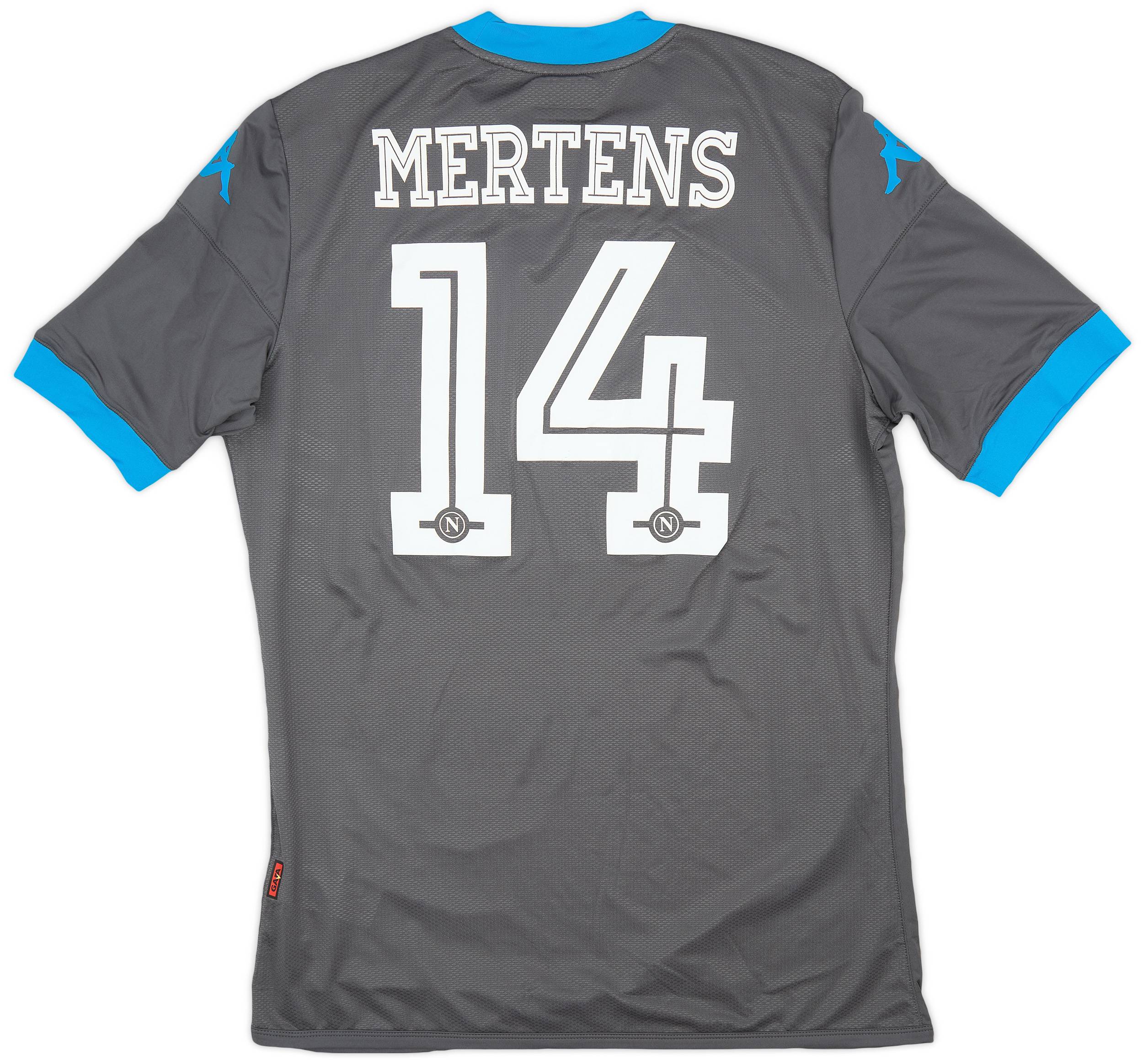 2015-16 Napoli Authentic Away Shirt Mertens #14 (3XL)