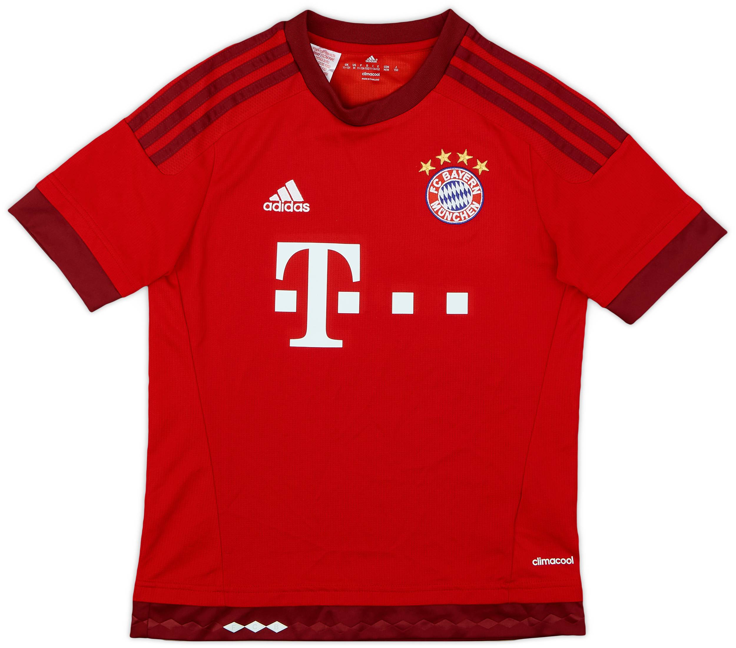 2015-16 Bayern Munich Home Shirt - 10/10 - (M.Boys)