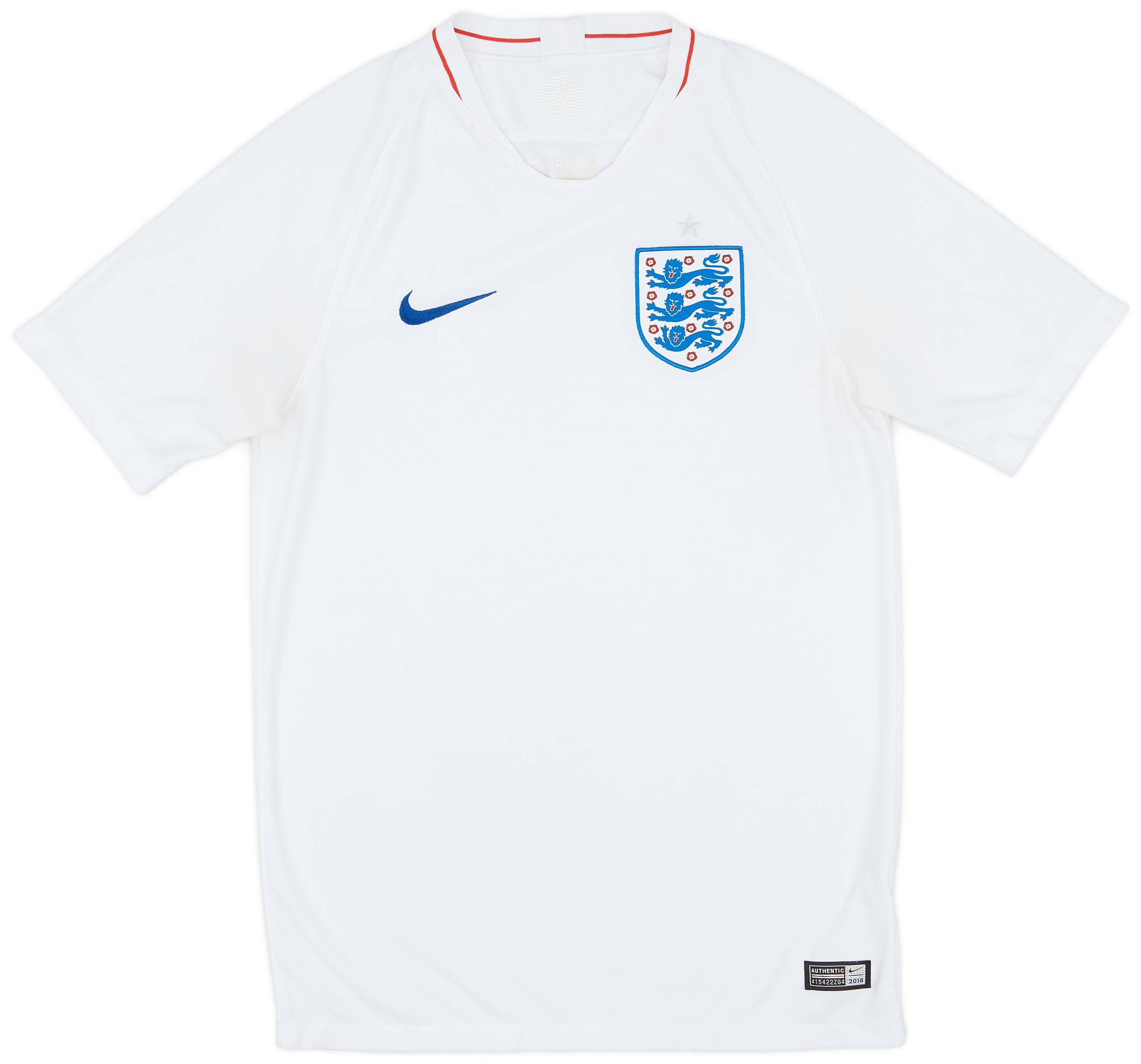2018-19 England Home Shirt - 8/10 - (S)