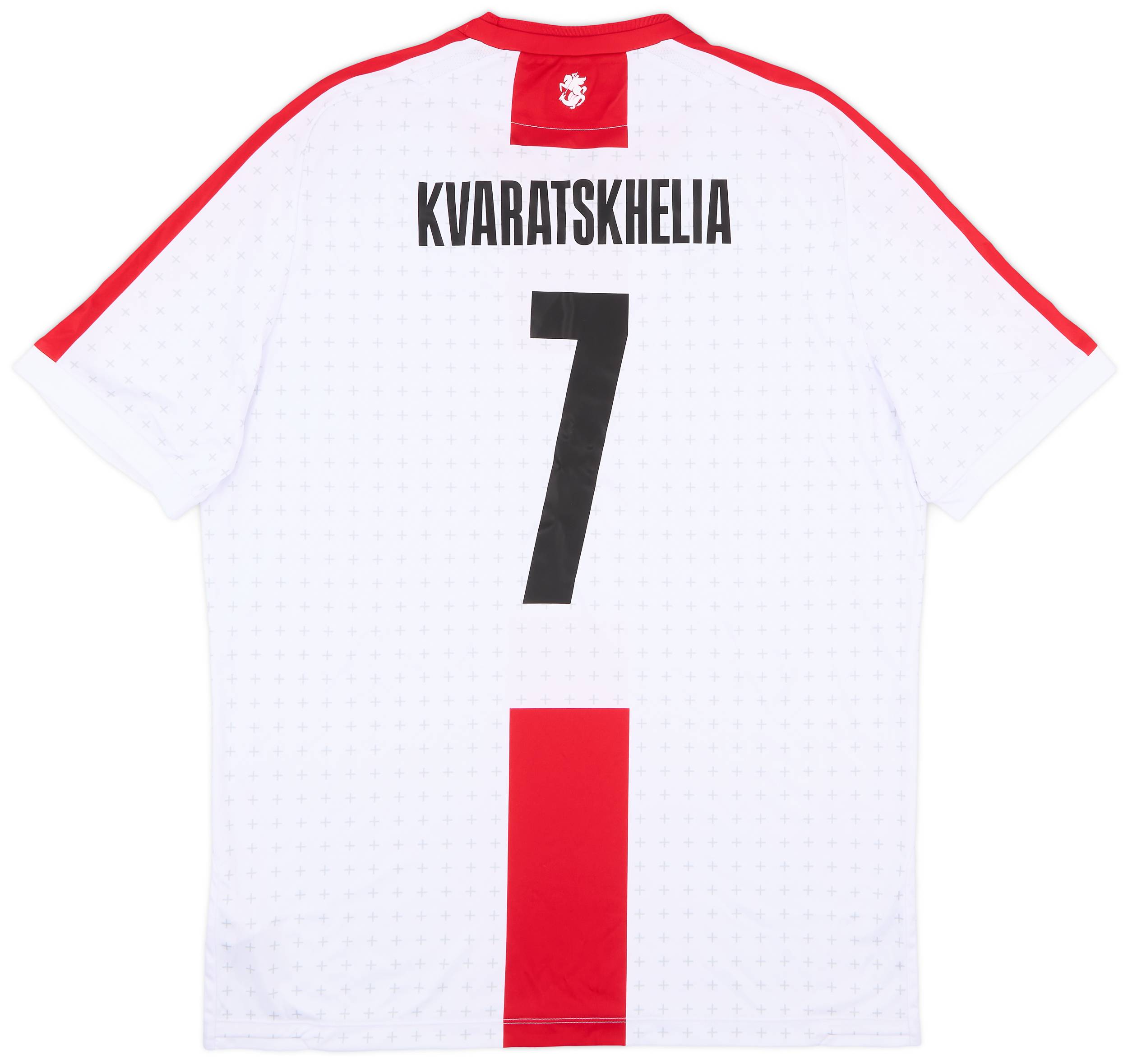 【おトク】 Home Georgia 2023-24 Shirt (XXL) #7 Kvaratskhelia ウェア