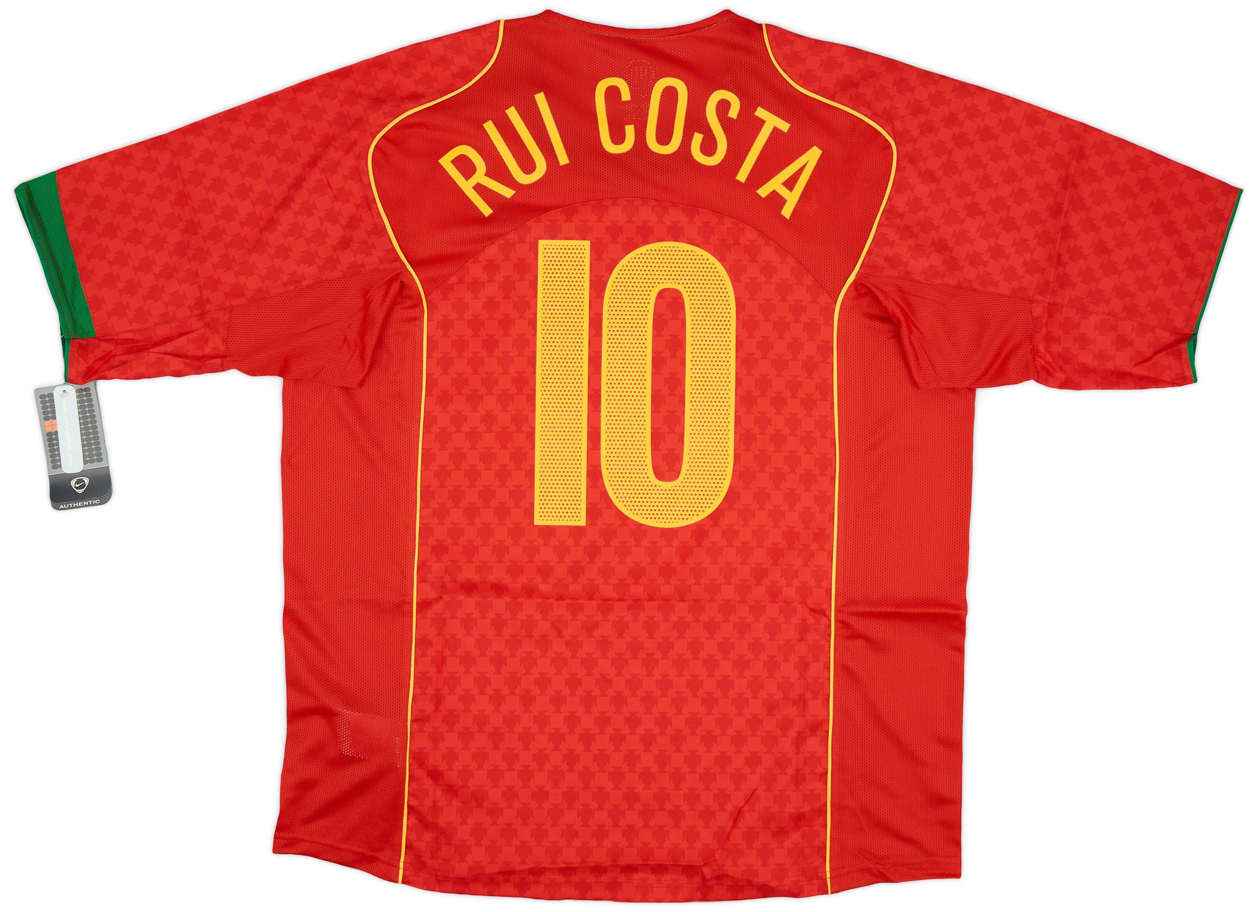 2004-06 Portugal Home Shirt Rui Costa #10 (XL)