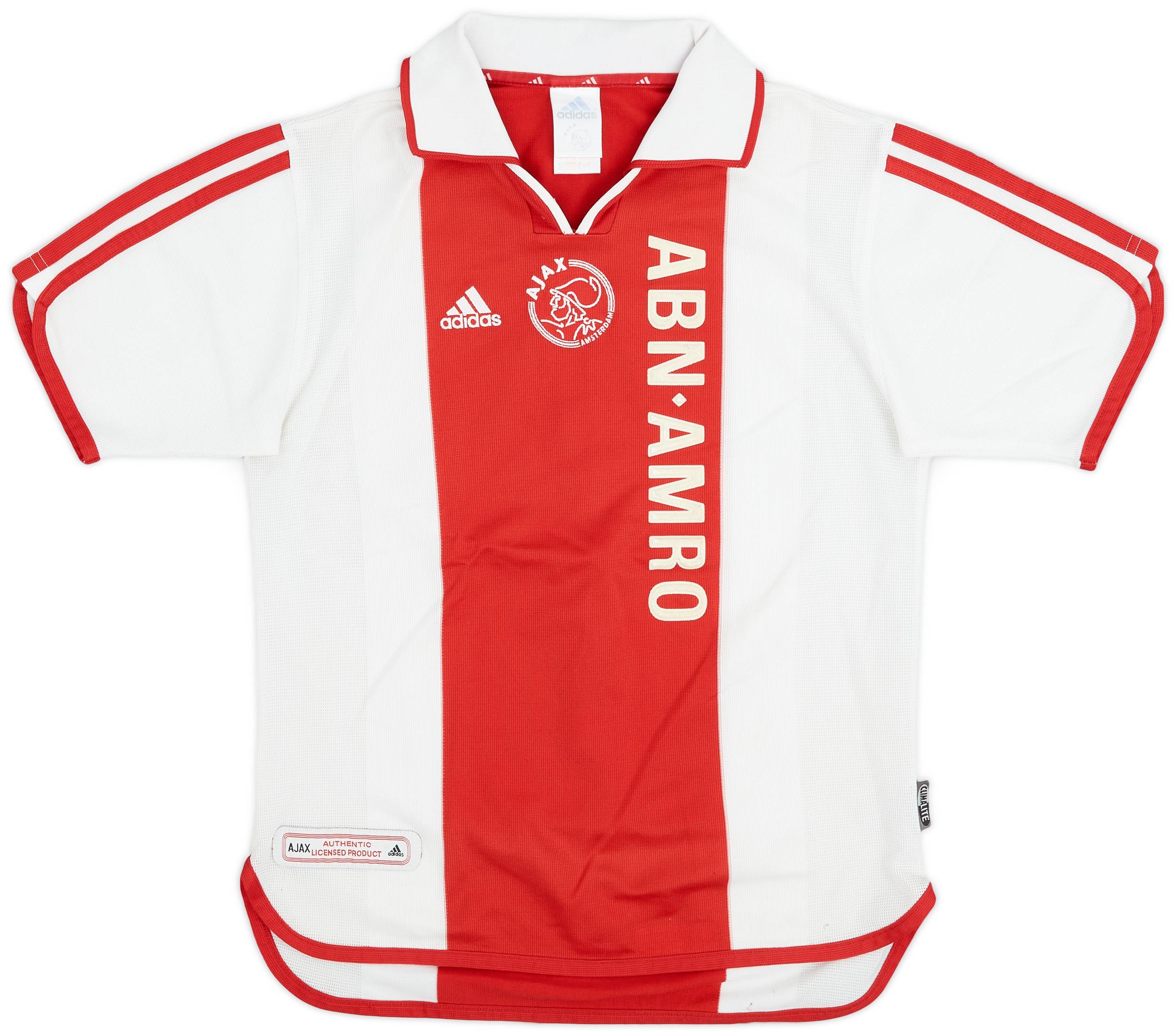 2000-01 Ajax Centenary Home Shirt - 8/10 - (Y)