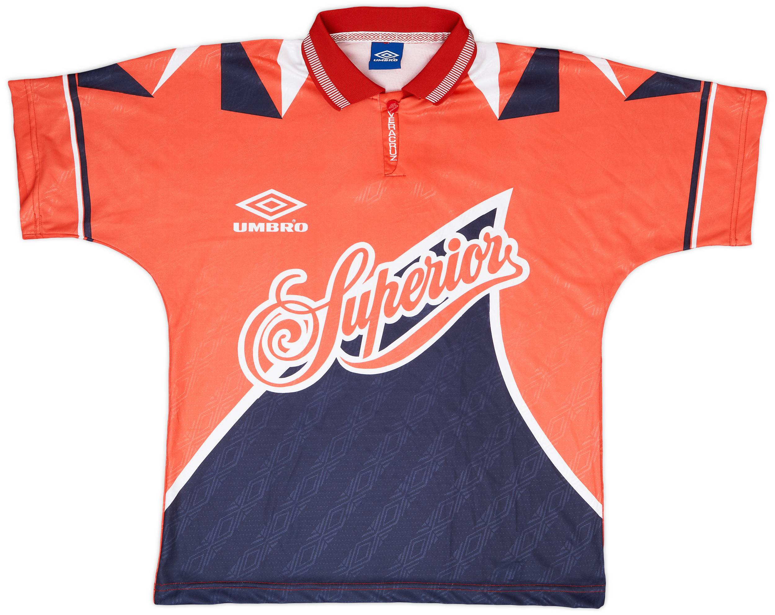 1995-96 Tiburones Rojos Veracruz Prototype Home Shirt - 8/10 - (M)