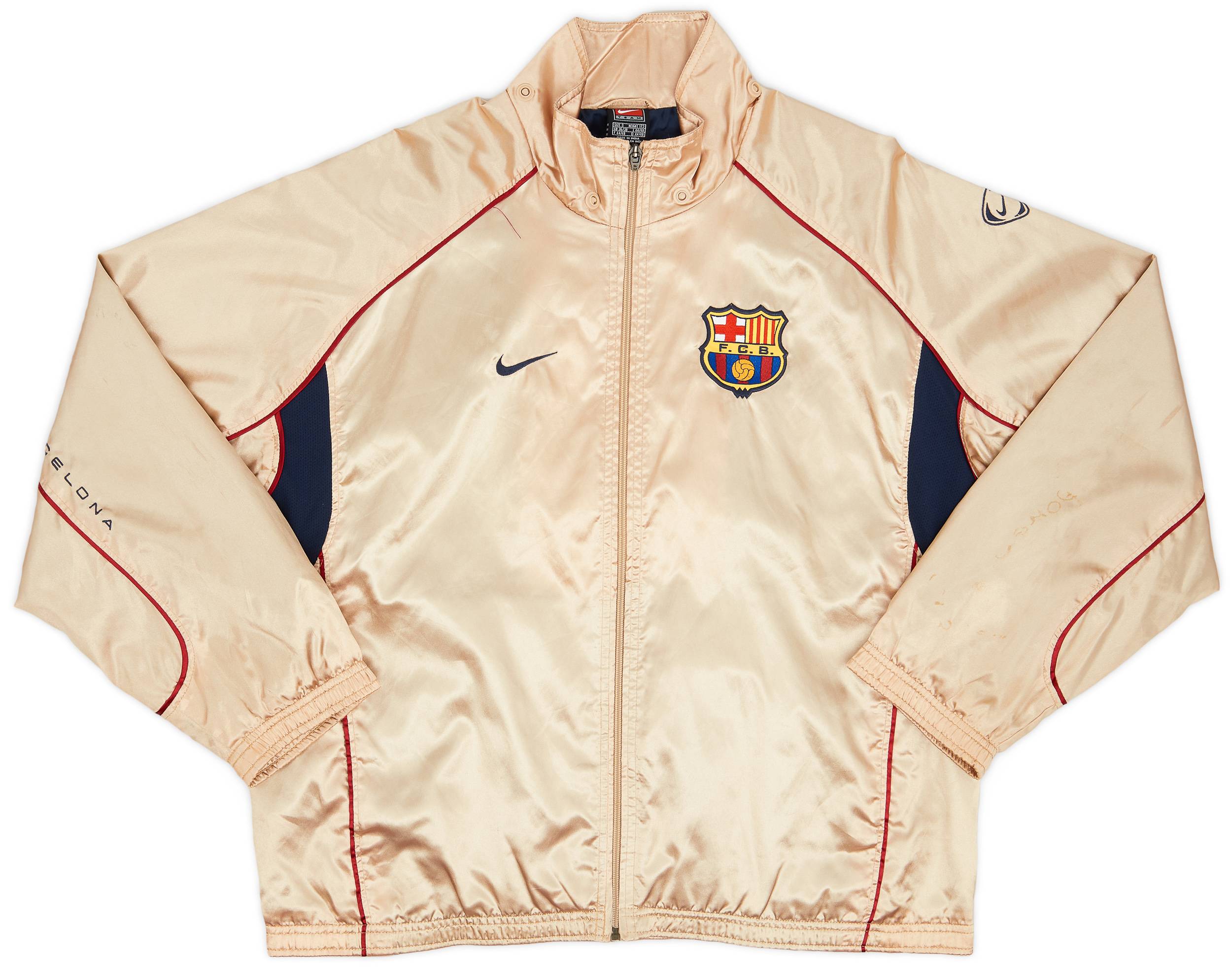 2001-02 Barcelona Nike Track Jacket - 9/10 - (S)