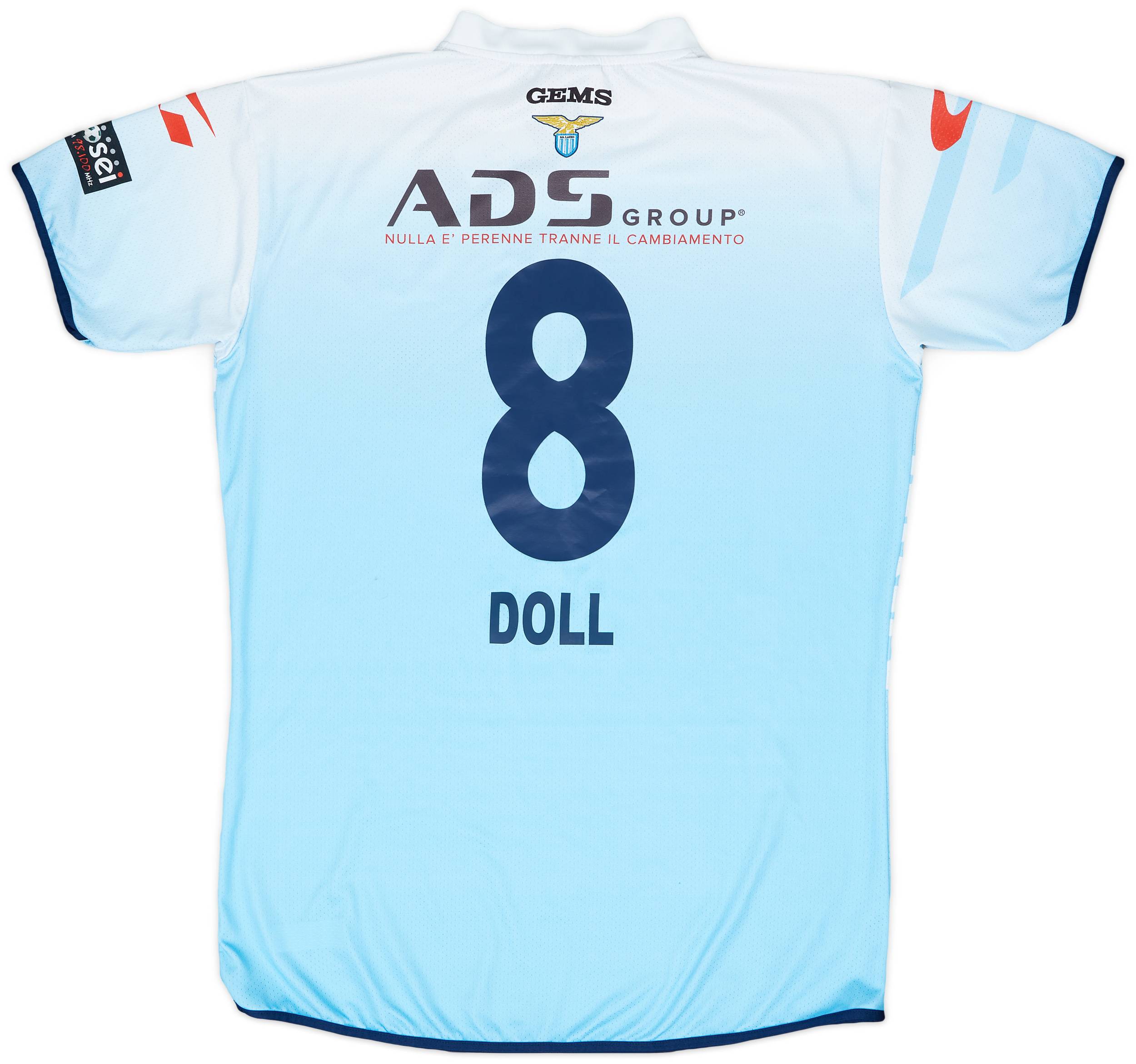 2016 Lazio Match Worn "Di Padre in Figlio" Charity Shirt Doll #8