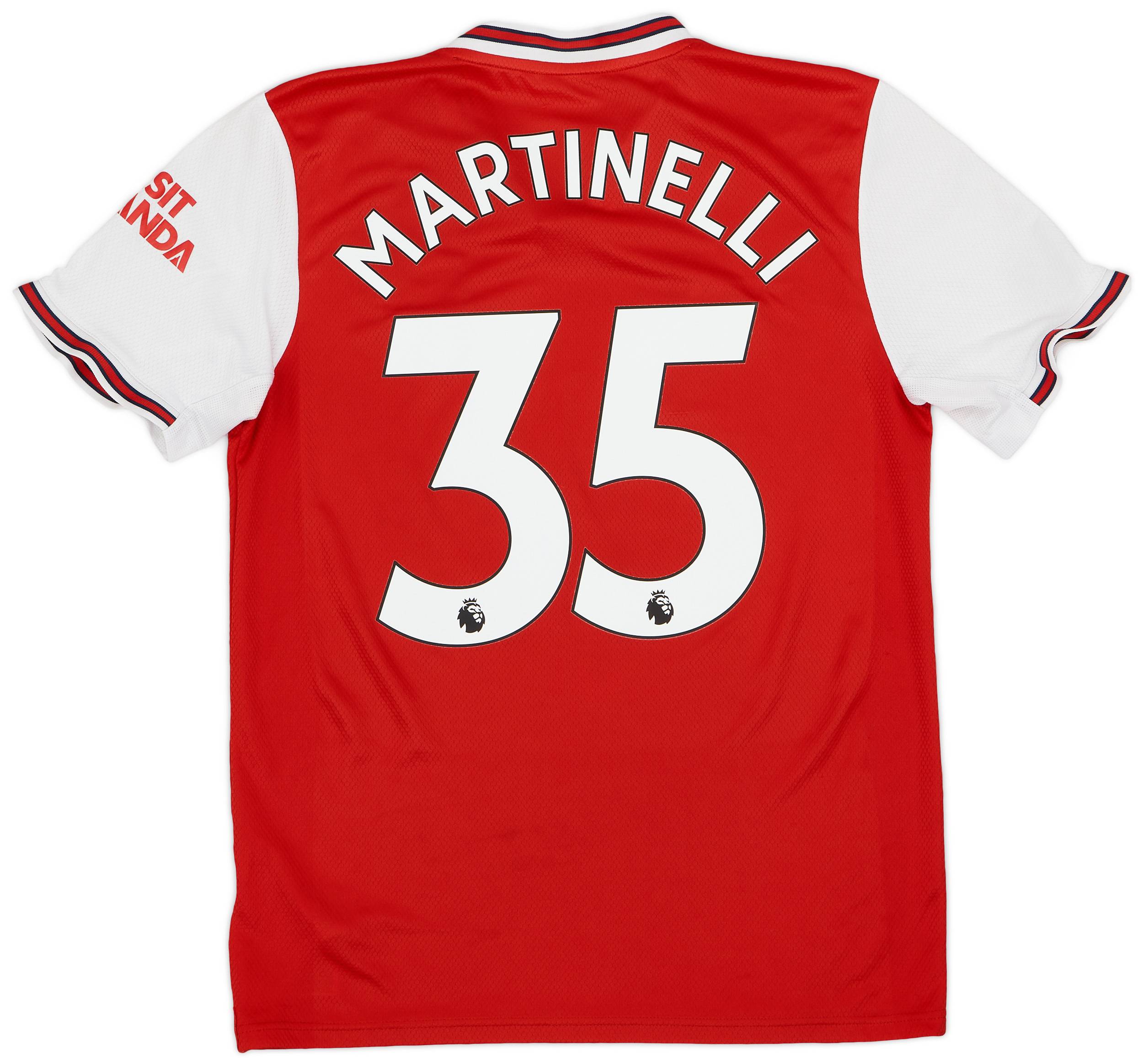 2019-20 Arsenal Home Shirt Martinelli #35 - 7/10 - (M)