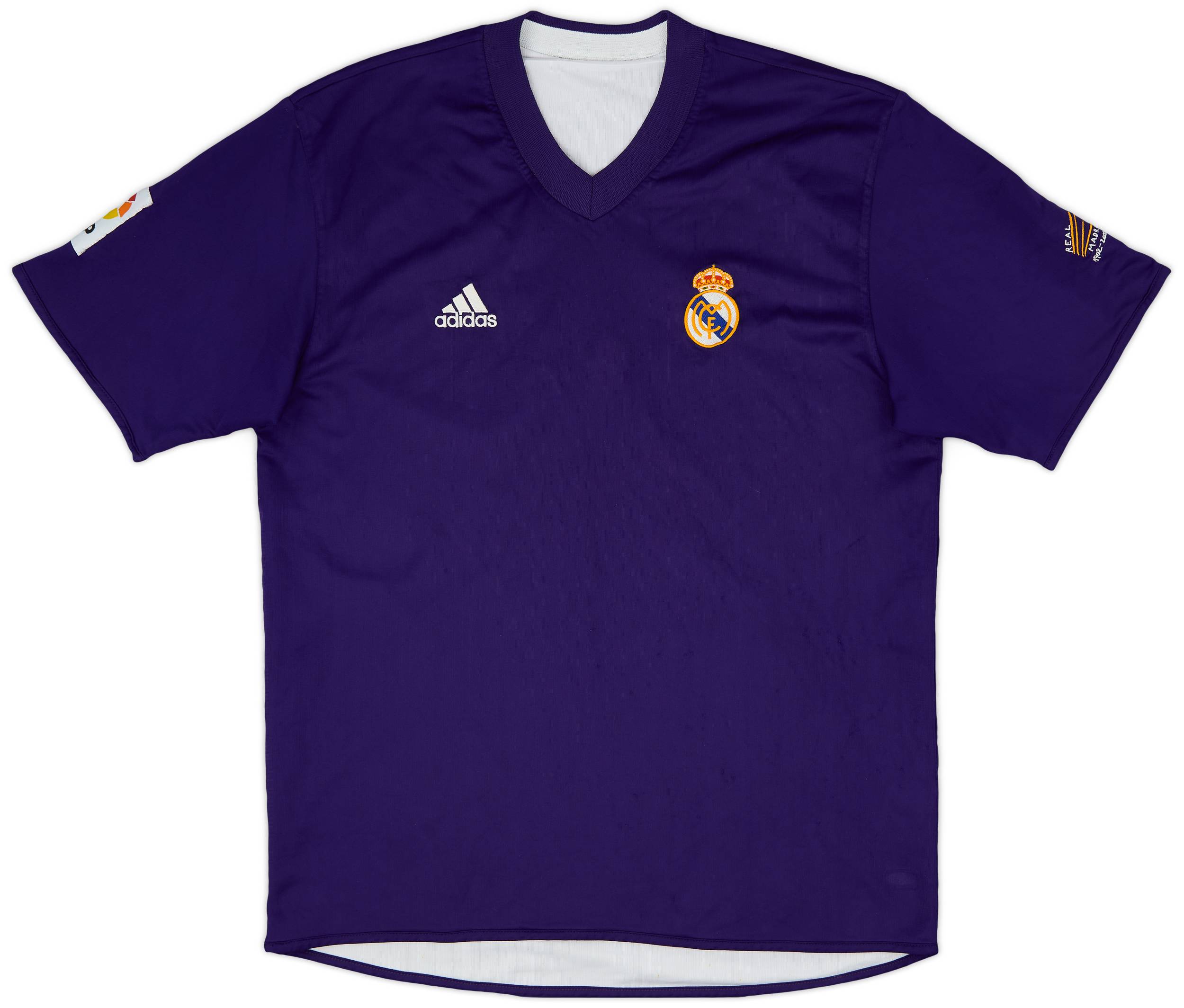 2001-02 Real Madrid Centenary Third Shirt Zidane #5 - 9/10 - (L)