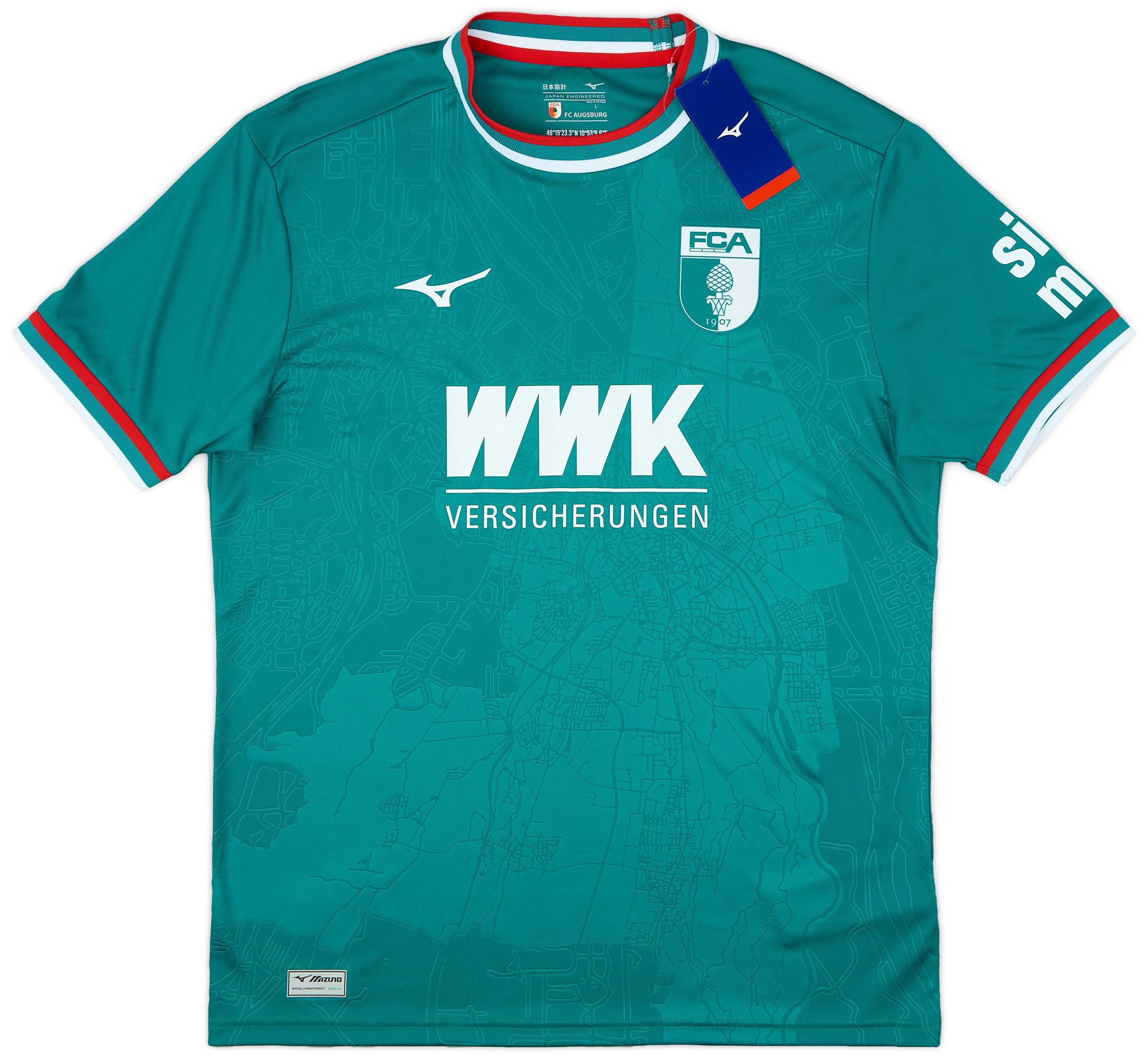 Augsburg fc kit 2025