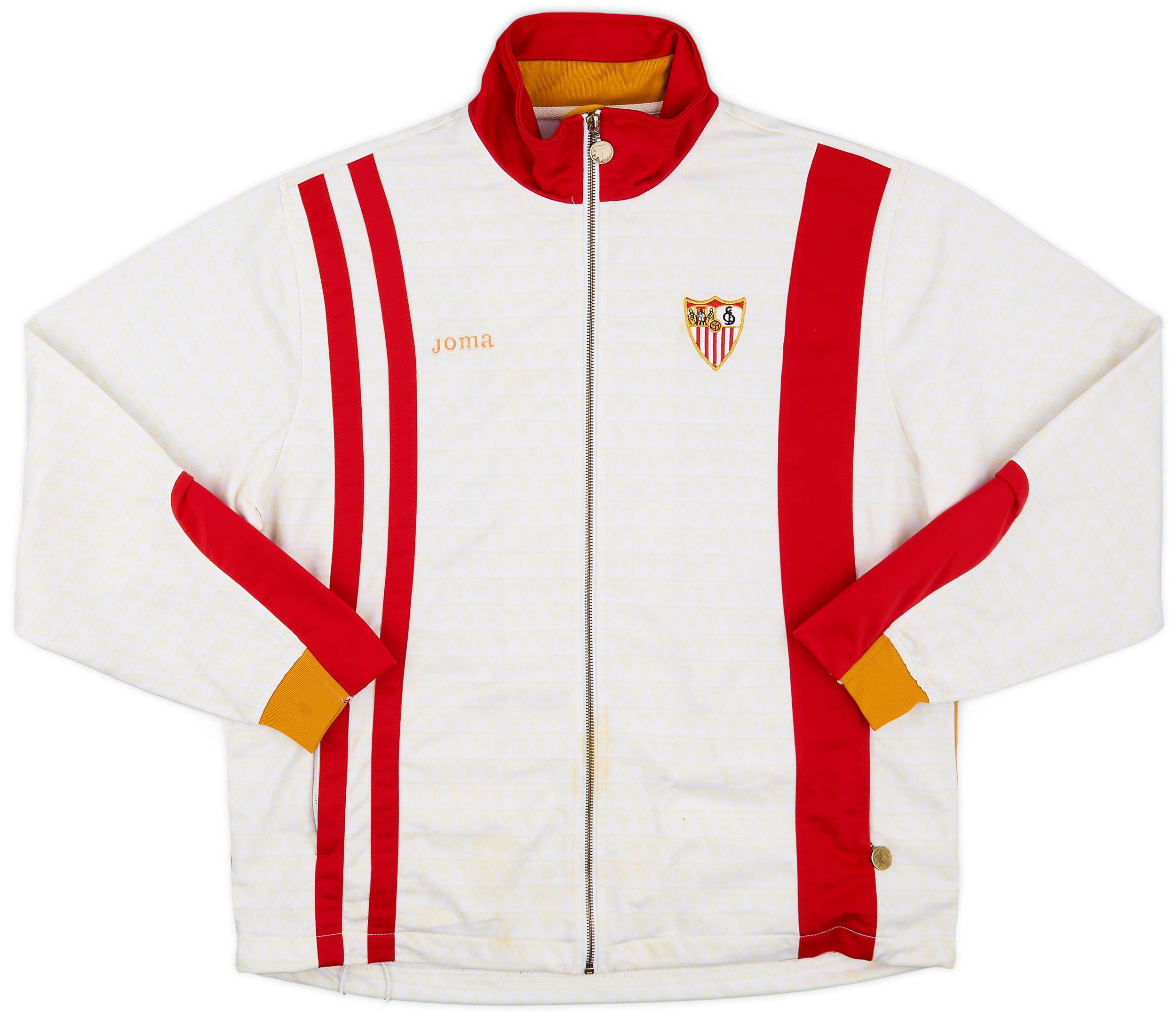 2008-09 Sevilla Joma Track Jacket - 7/10 - (S)