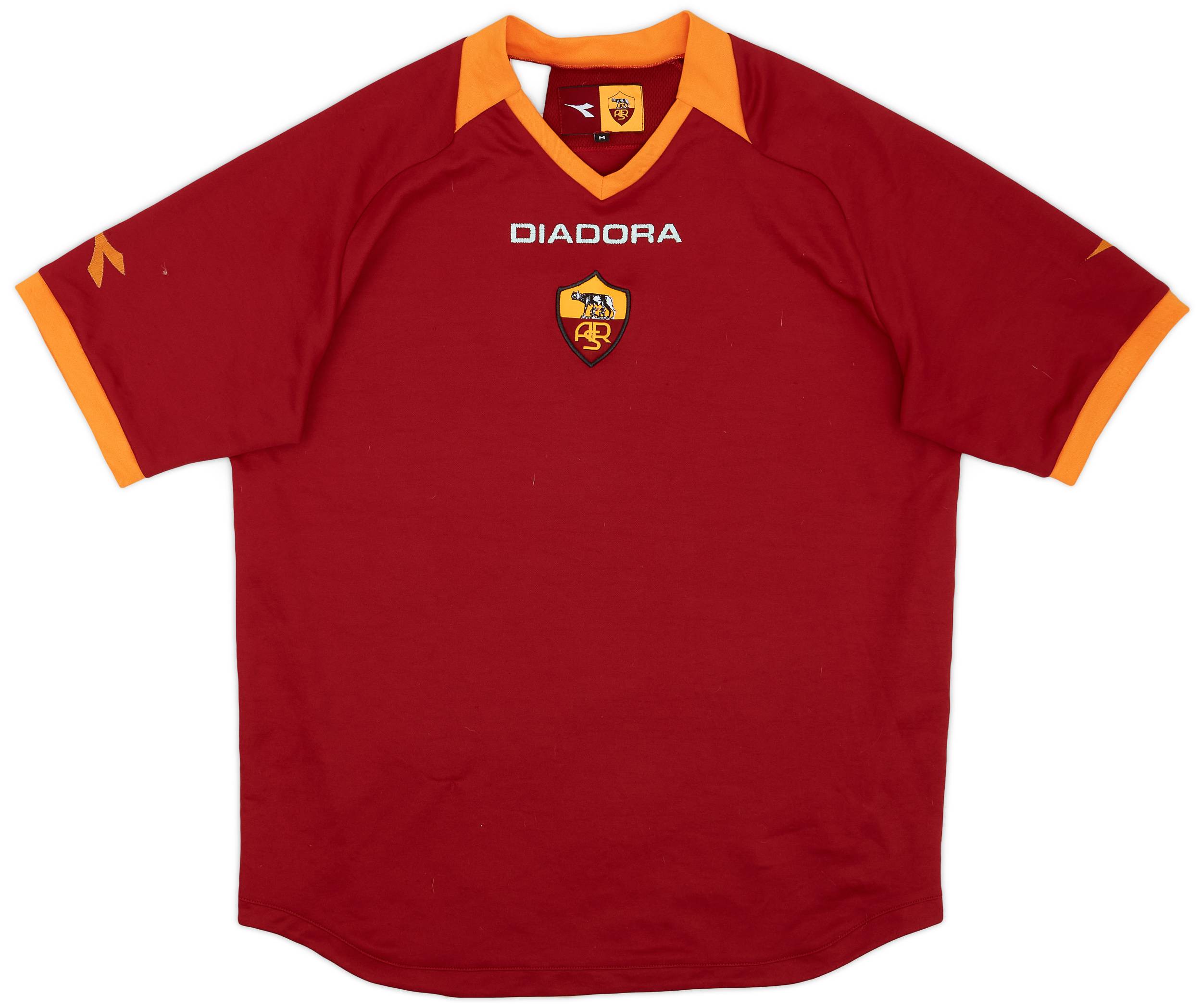 2006-07 Roma Home Shirt - 6/10 - (M)