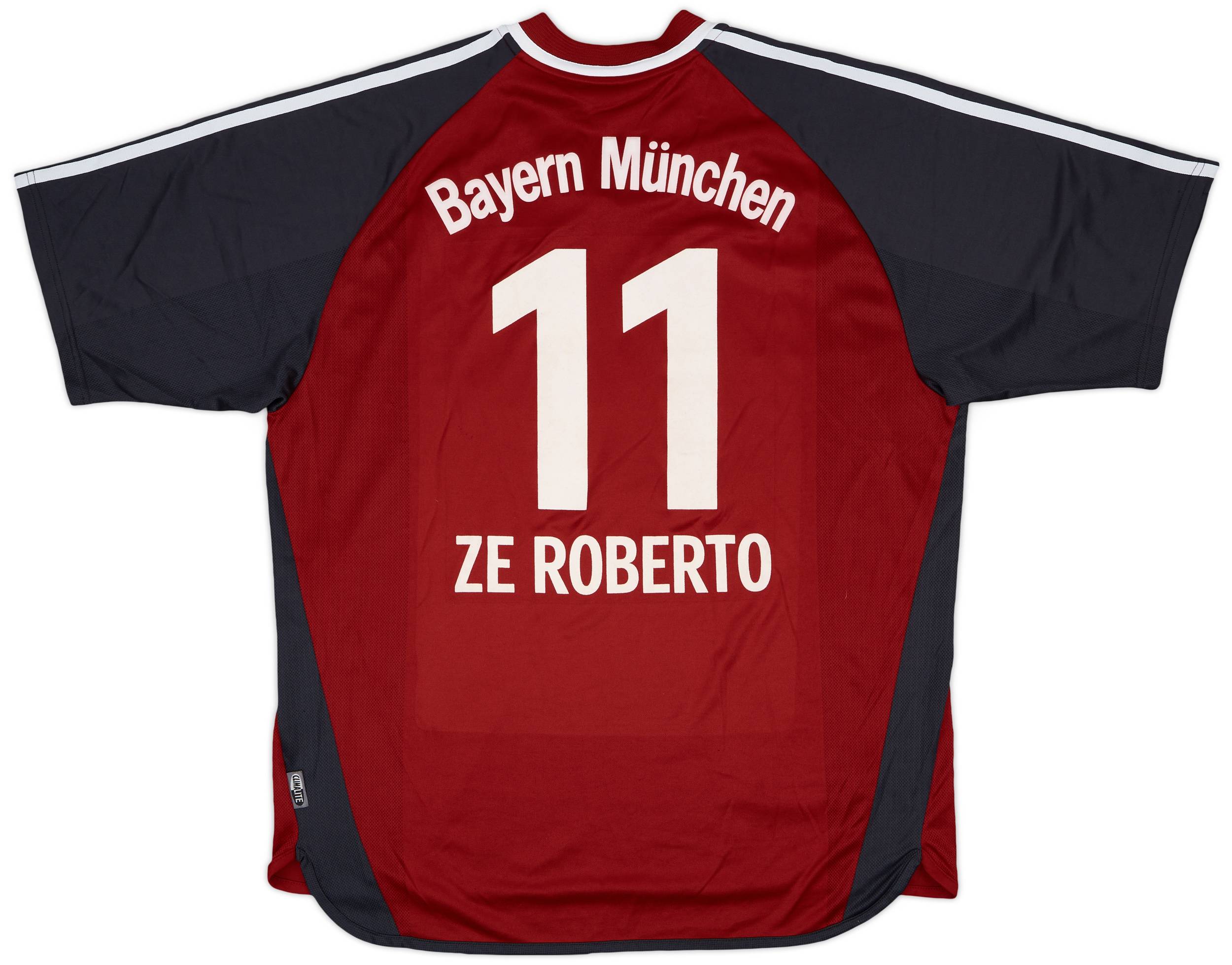 2002-03 Bayern Munich Home Shirt Ze Roberto #11 - 8/10 - (XL)