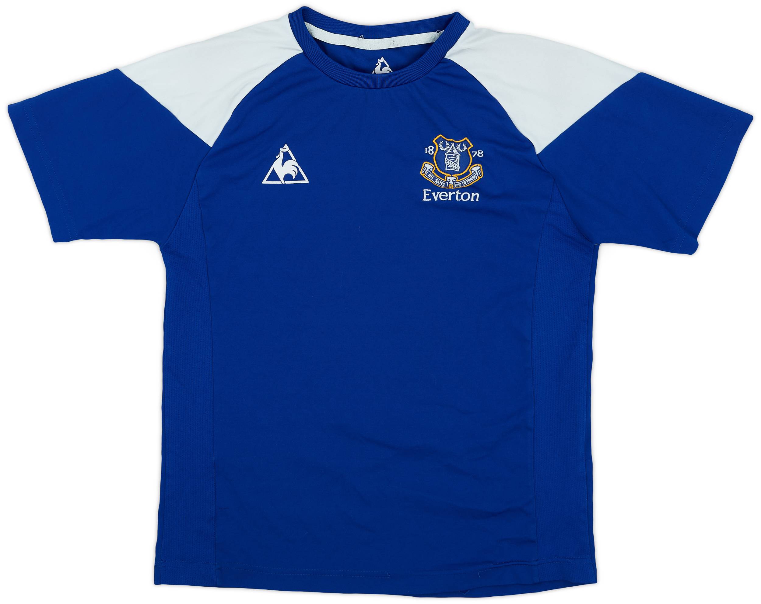 2010 11 Everton Le Coq Sportif Training Shirt 6 10 XL.Boys