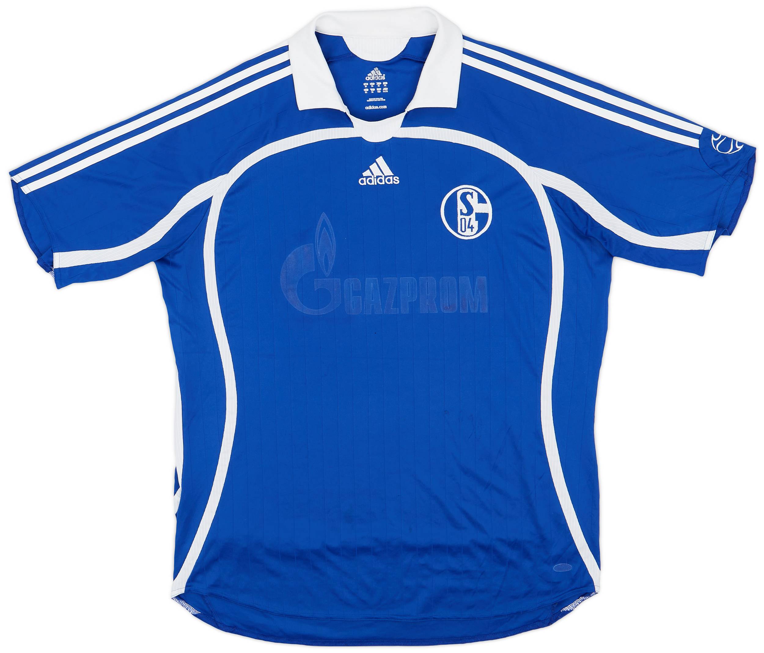 adidas FC Schalke 04 99/00ホームシャツLサイズ未使用品 2006-07 Schalke Home Shirt - 4/10 - (XL)