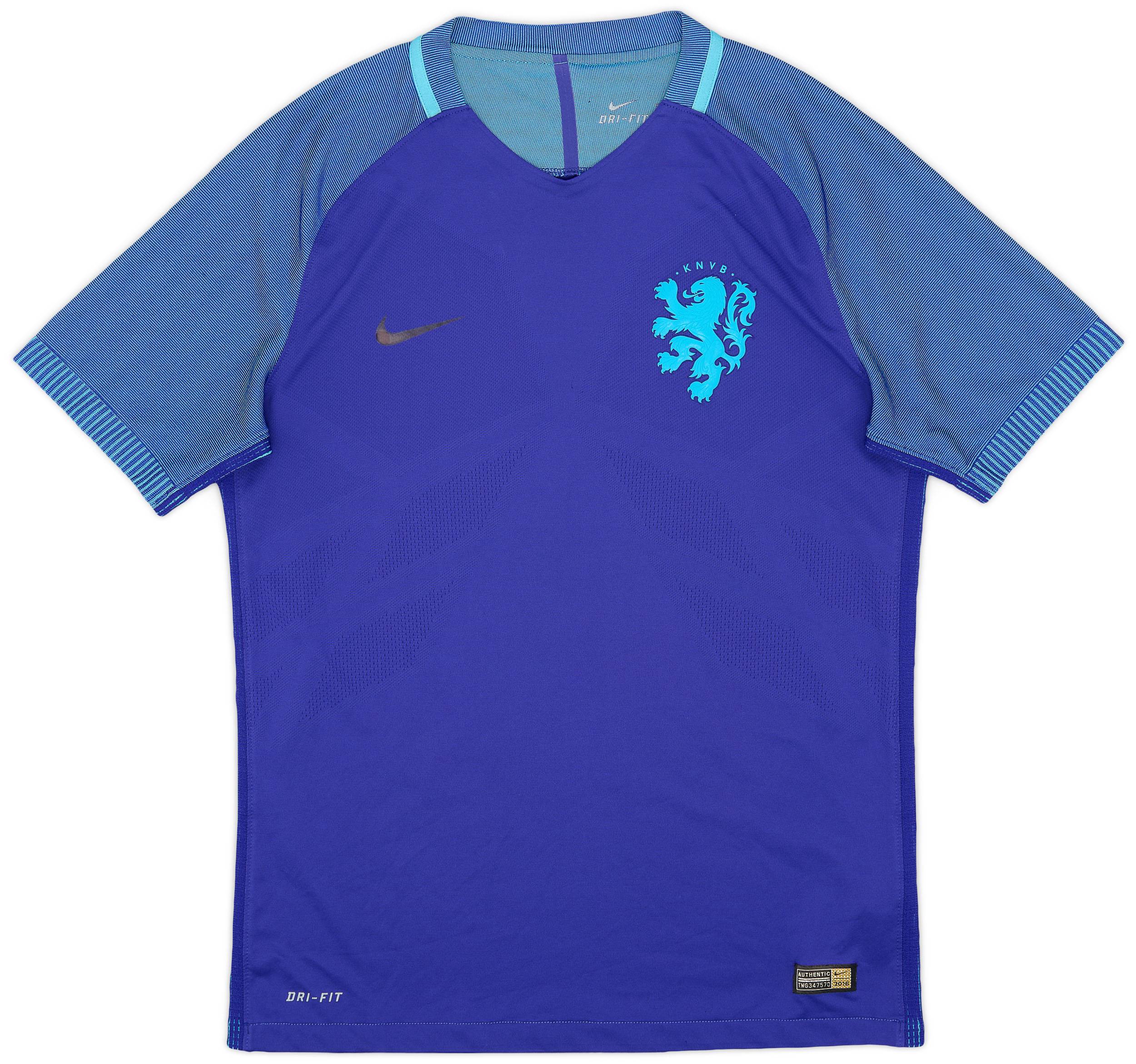 2016 Netherlands Authentic Away Shirt - 5/10 - (M)